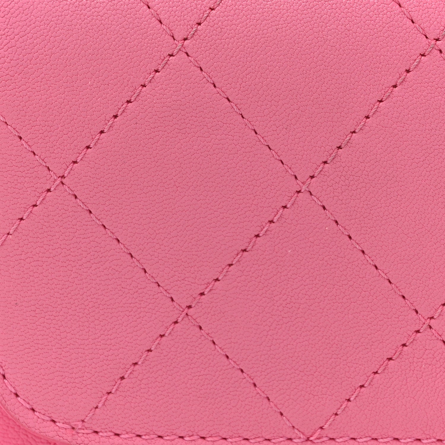Chanel Goatksin Quilted Casual Trip Waist Bag Pink 8 of 17