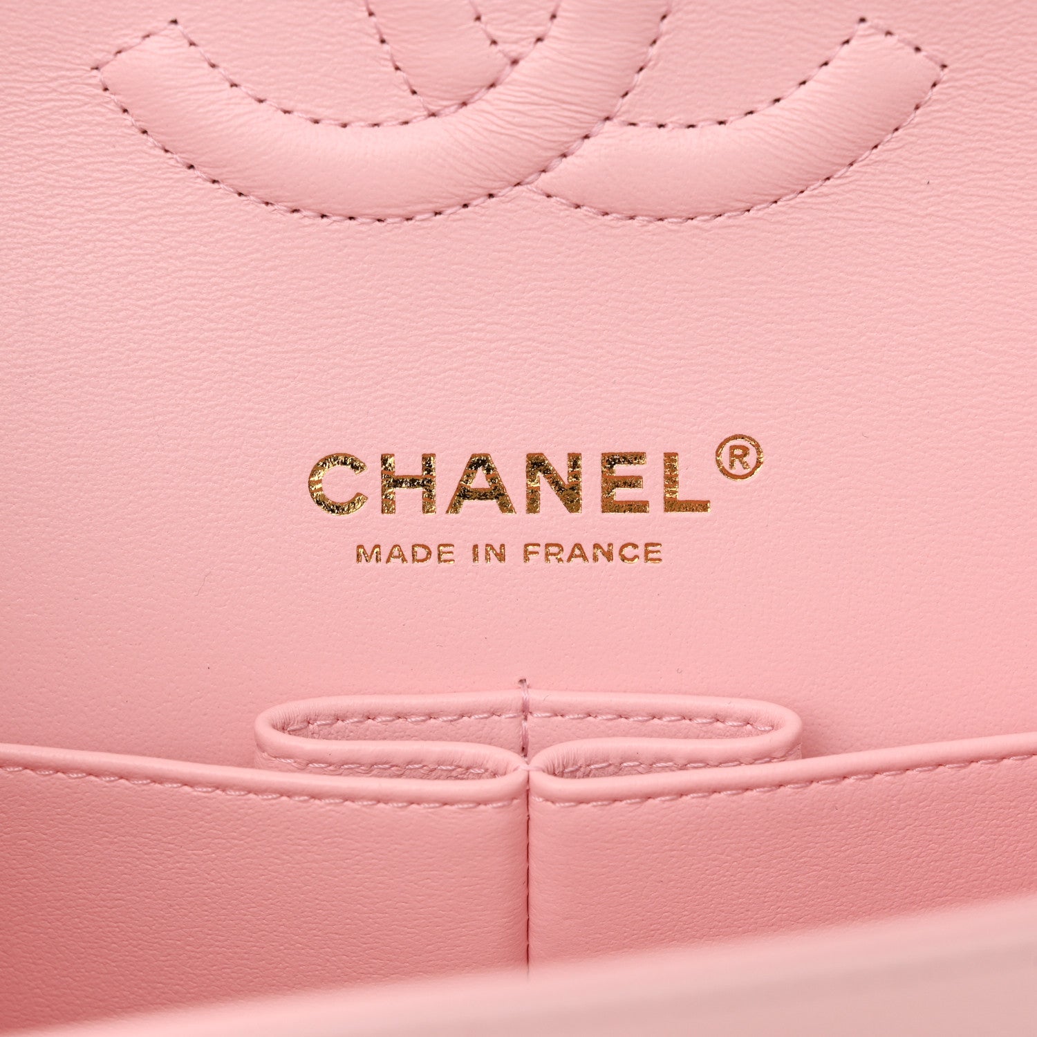 Chanel Caviar Quilted Medium Double Flap Light Pink 6 of 11