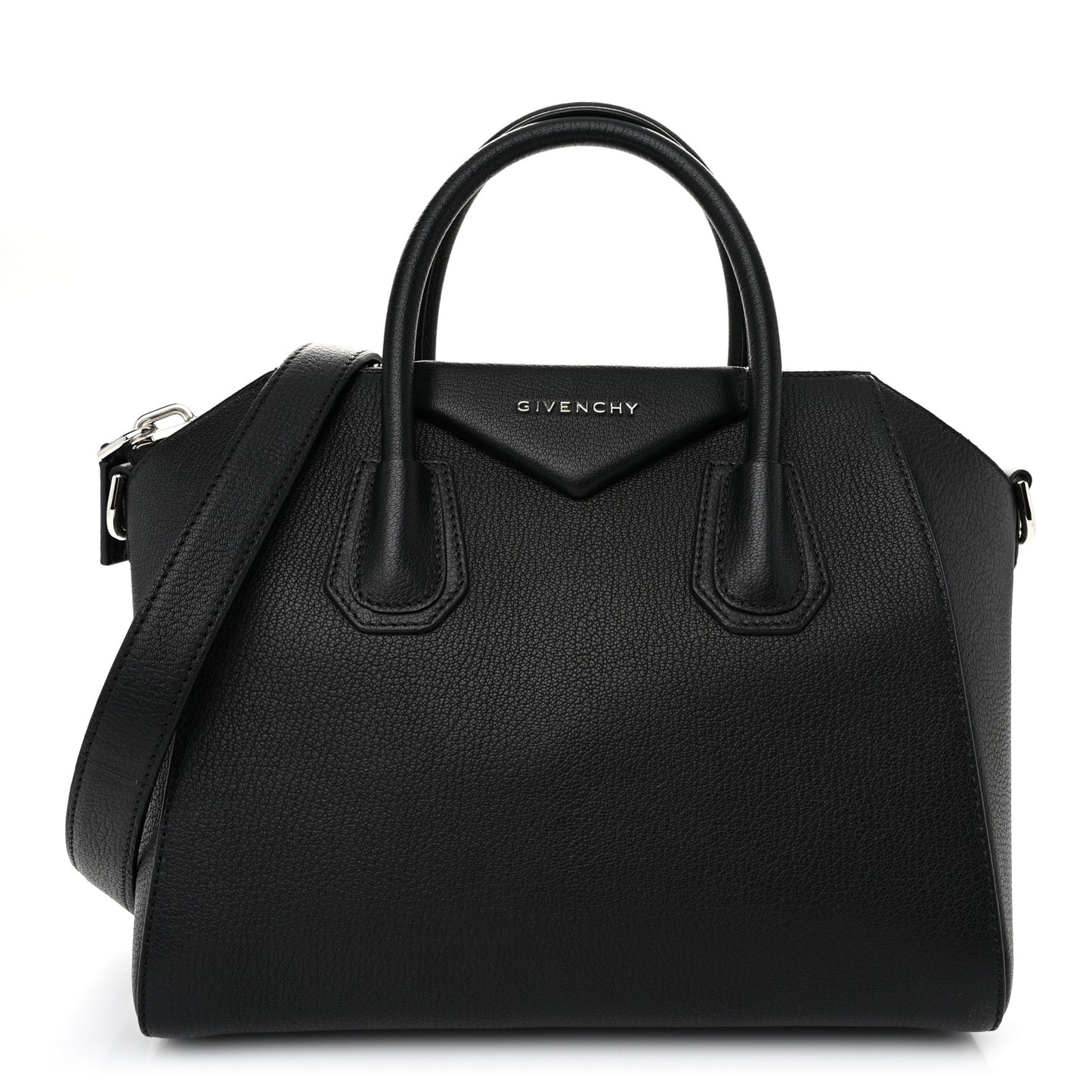 Sugar Goatskin Small Antigona Black