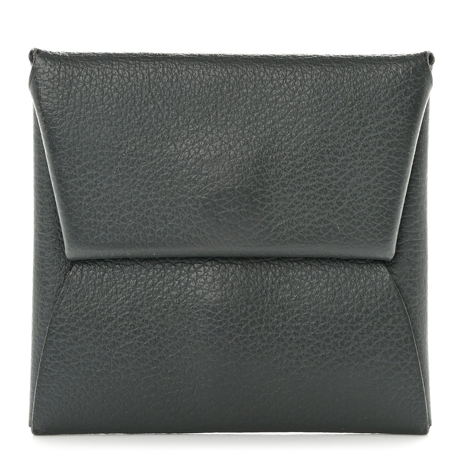 Hermes Evercolor Bastia Coin Purse Vert Amande Gris Meyer 1 of 9
