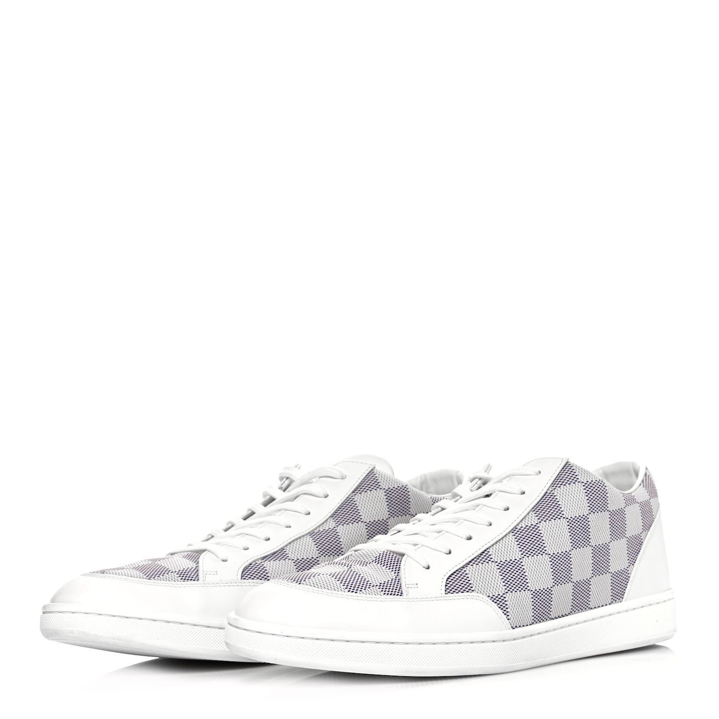 Damier Azur Mens Sneakers 8.5 White