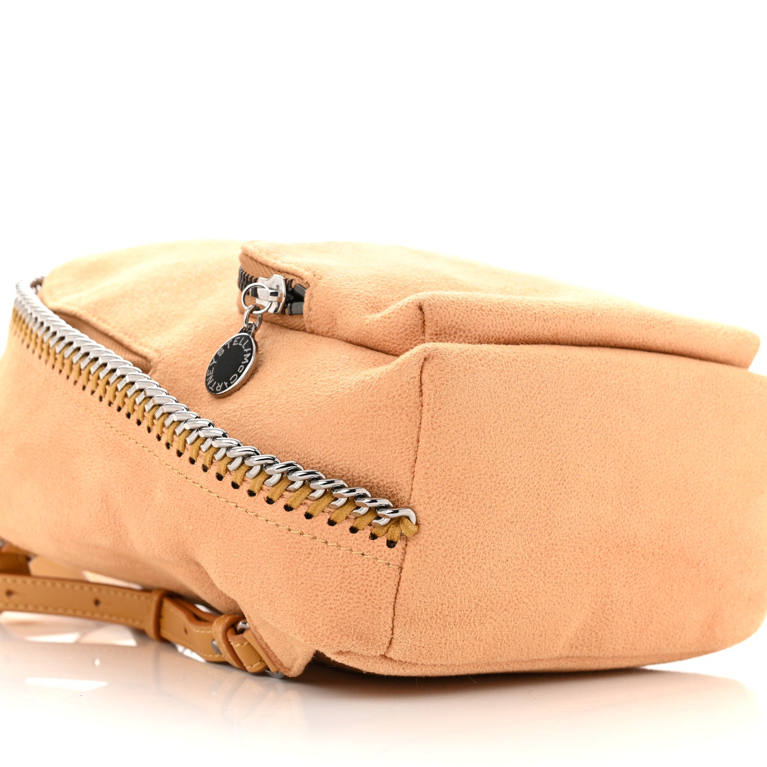 Stella McCartney Shaggy Deer Mini Falabella Backpack Honey 10 of 10
