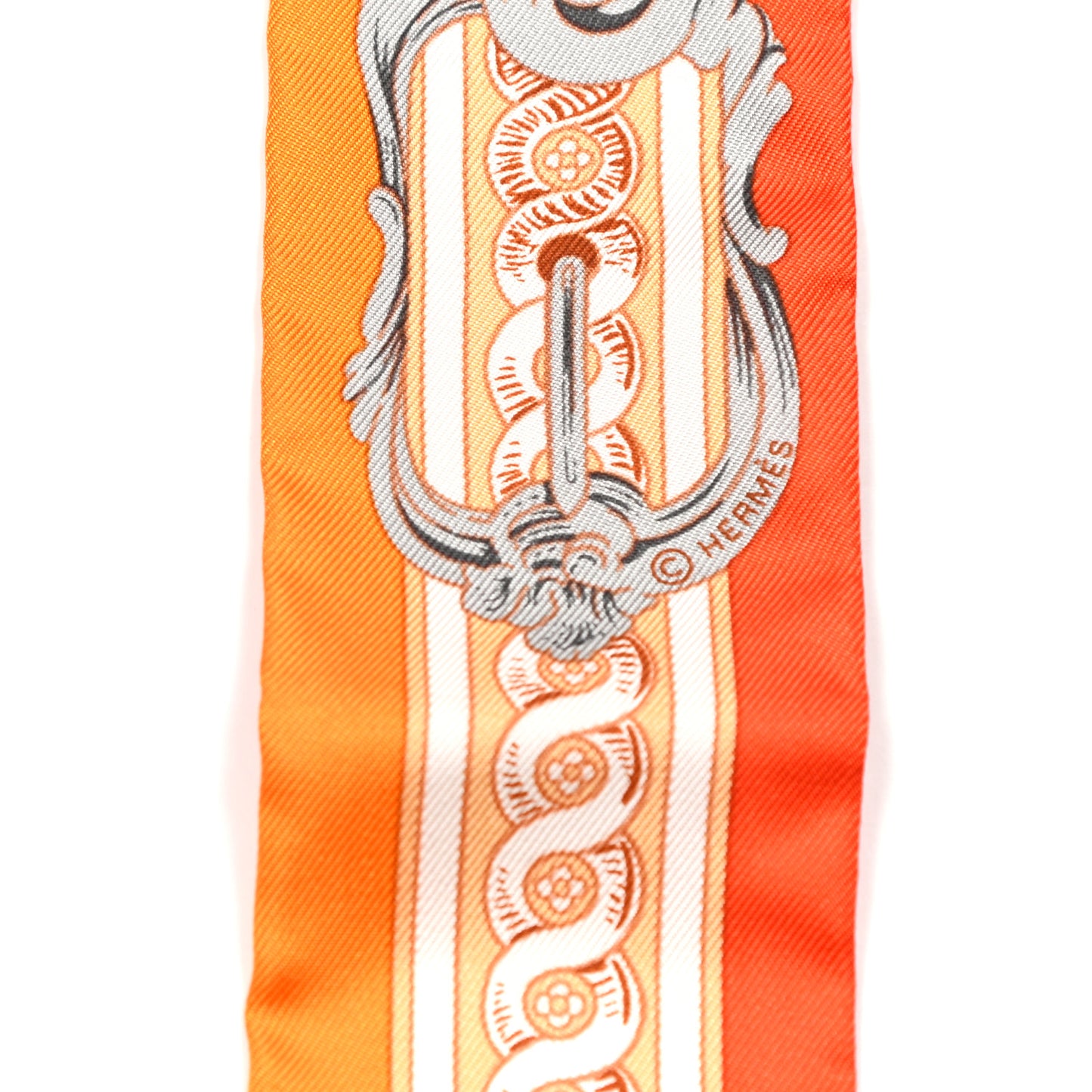 Silk Bride De Cour Twilly Vermillon Orange