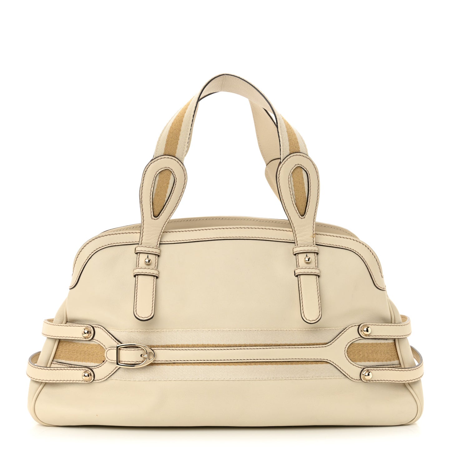 Calfskin Shoulder Bag Ivory