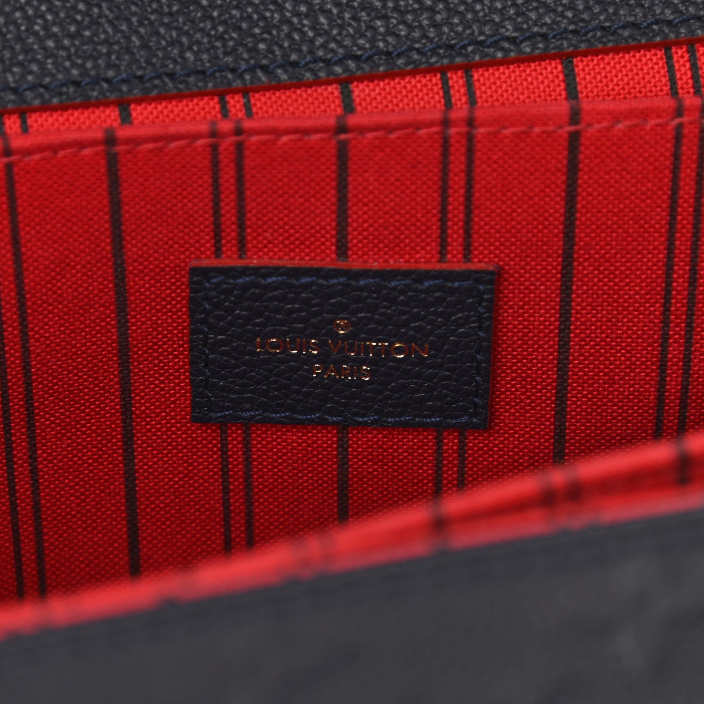 Empreinte Pochette Metis Marine Rouge