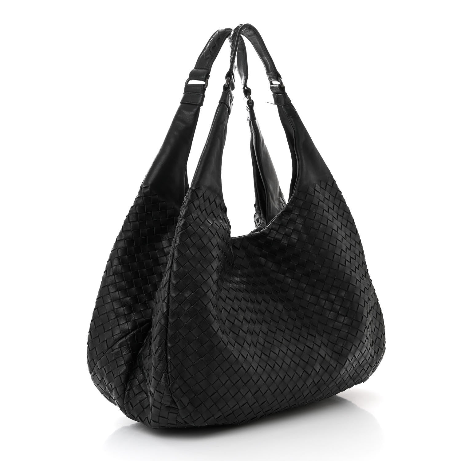 Bottega Veneta Nappa Intrecciato Medium Veneta Hobo Black 4 of 14