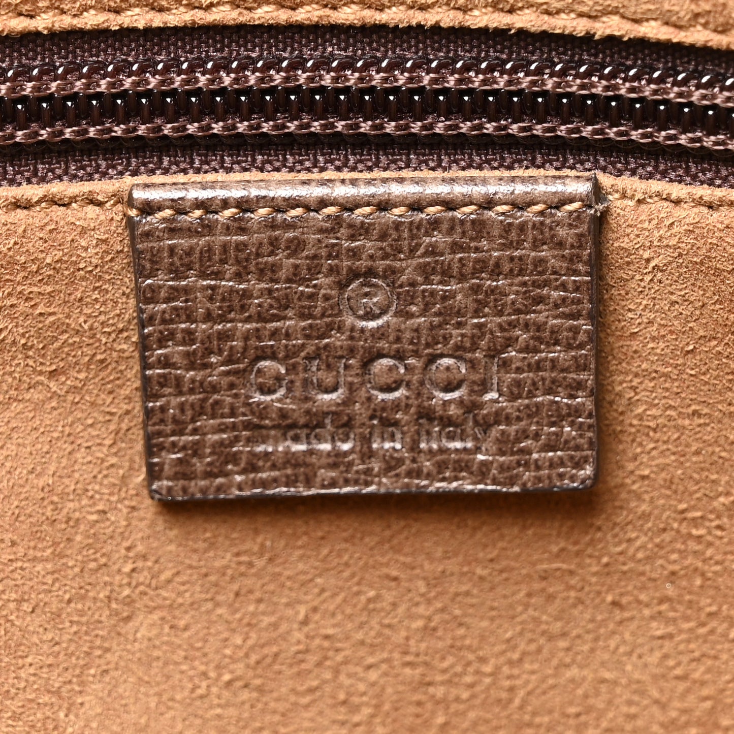 GG Supreme Monogram Tian Web Medium Flat Messenger Beige Multicolor New Acero