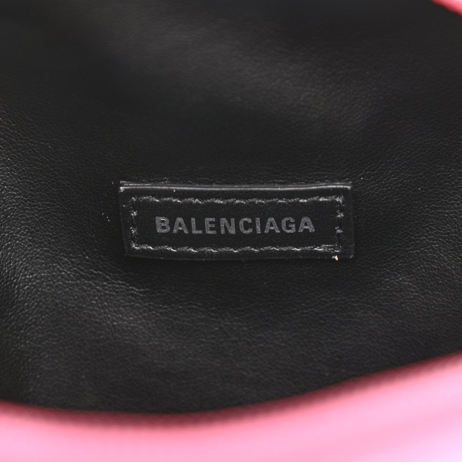 Balenciaga Recycled Sport Nylon Logo Embroidered Messenger Bag Pink White 6 of 10
