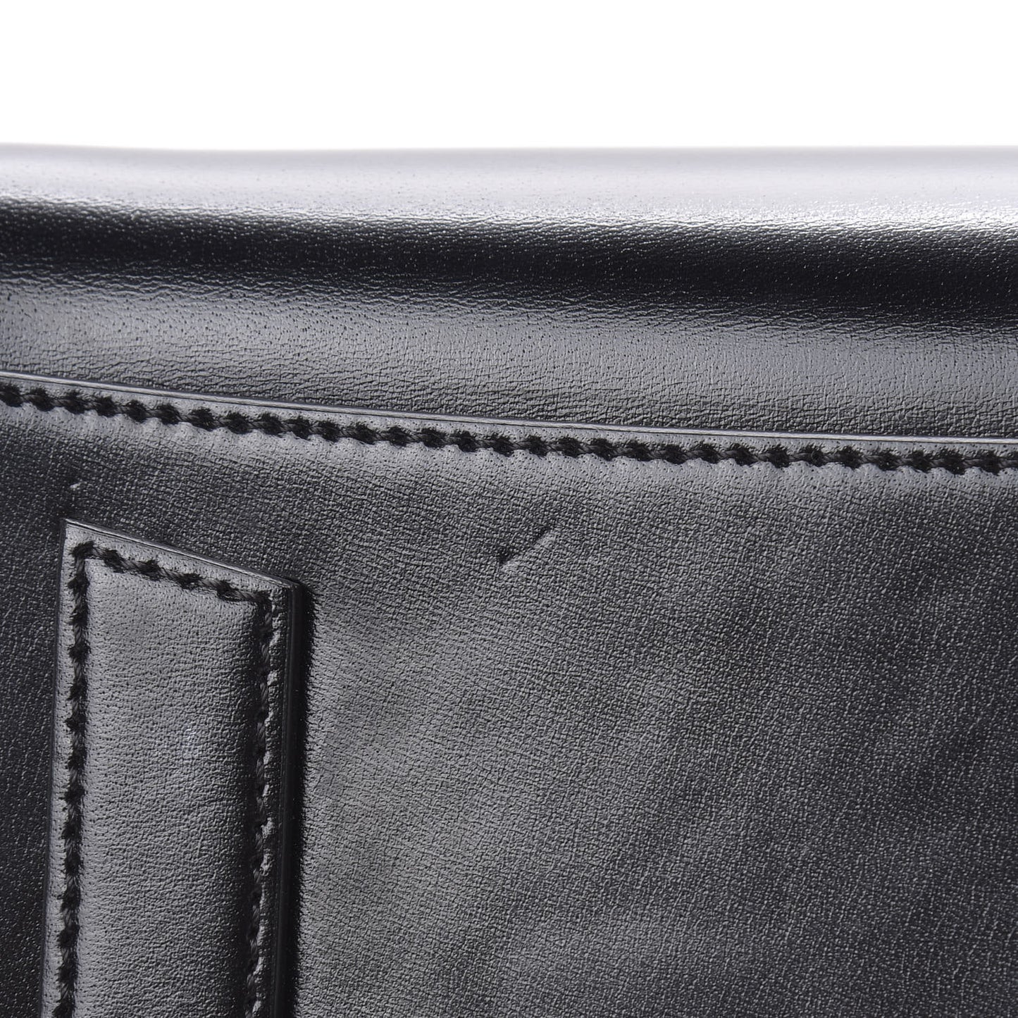 Shiny Lord Calfskin Small Antigona Black