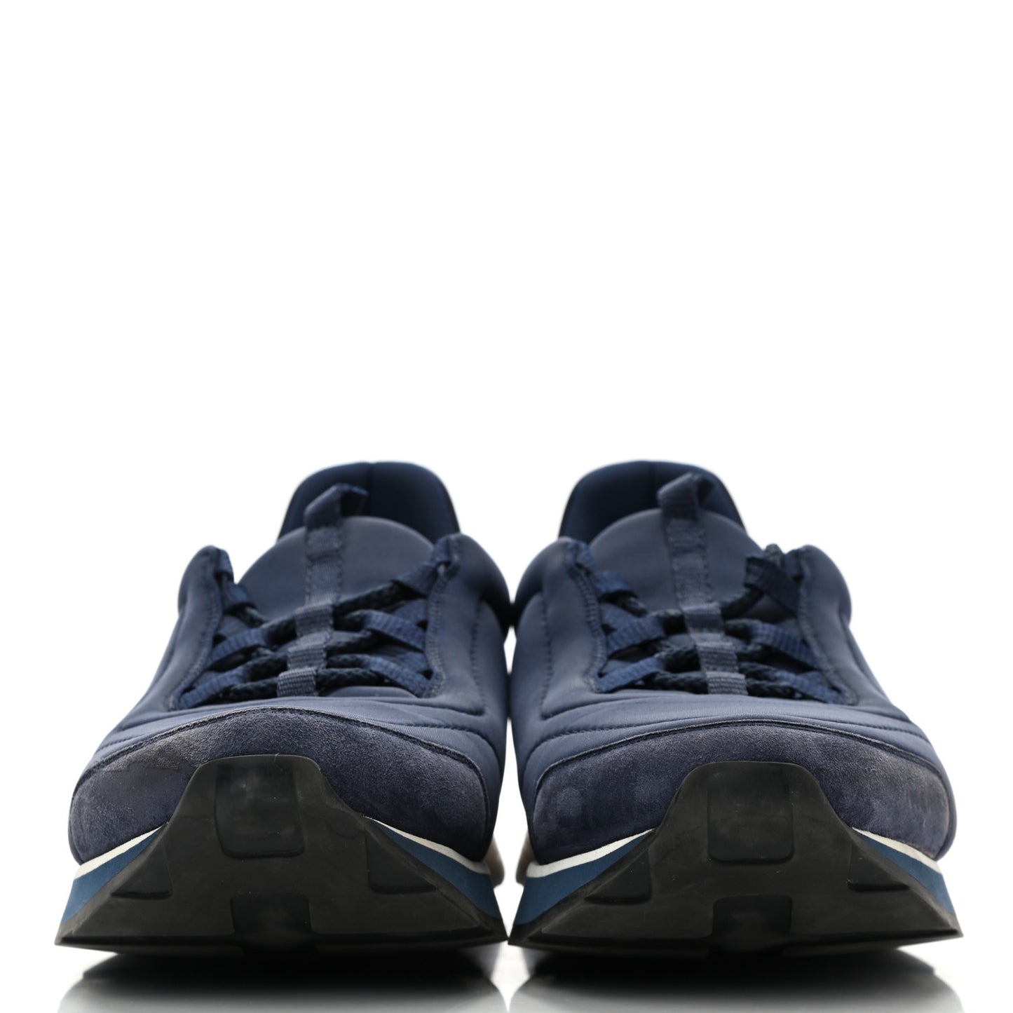 Technical Canvas Mens Miles Sneakers 42.5 Marine Black