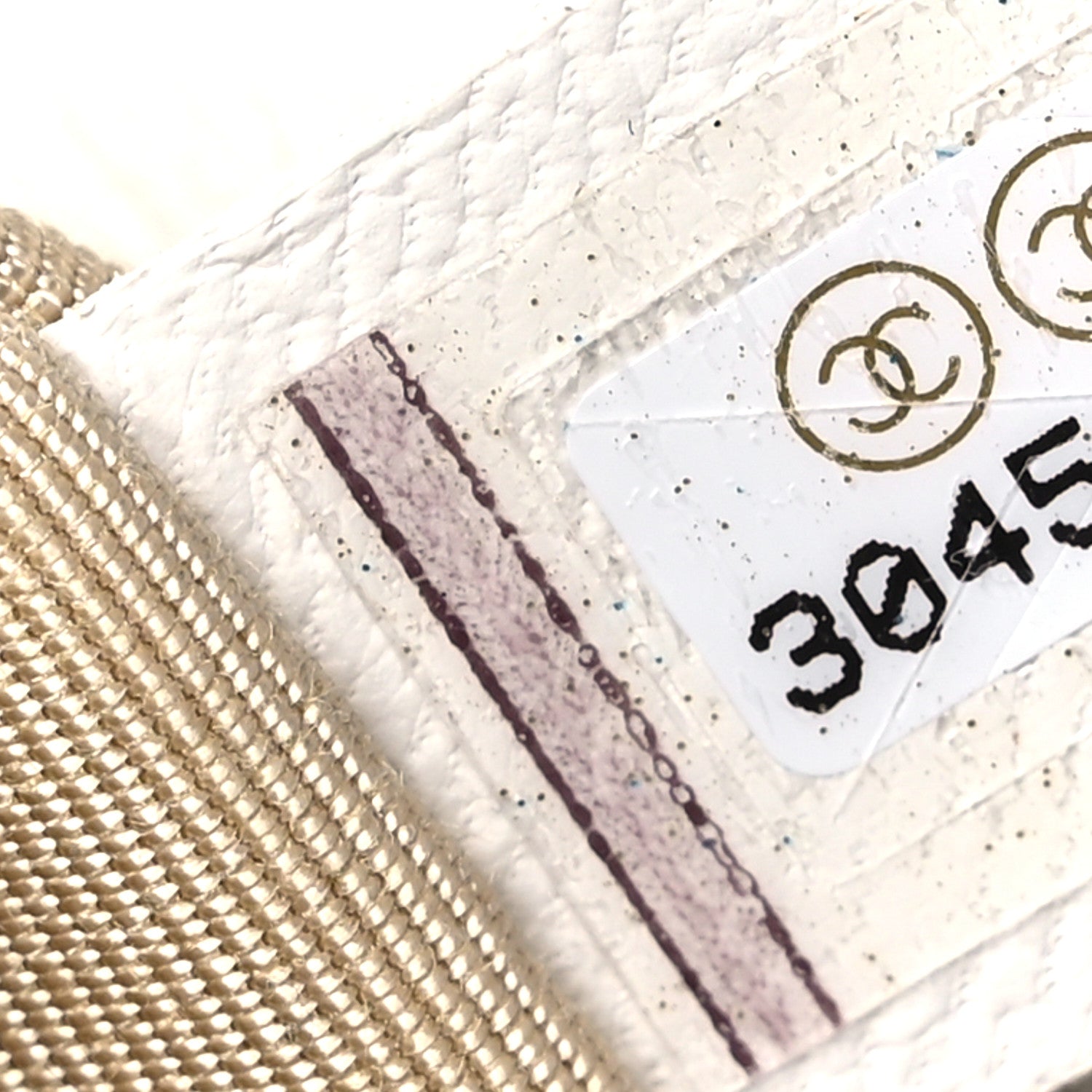 Chanel Goatskin Quilted Large Chanel 19 Flap White 7 of 12