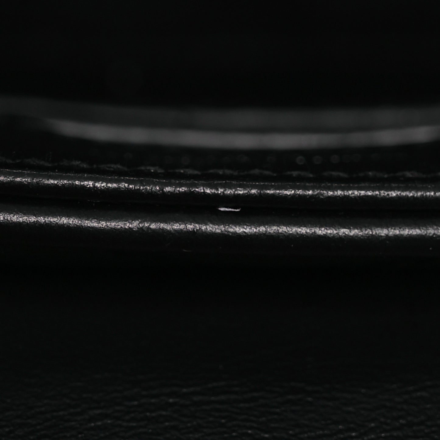 Calfskin Y Quilted Monogram Small Loulou Chain Satchel Black