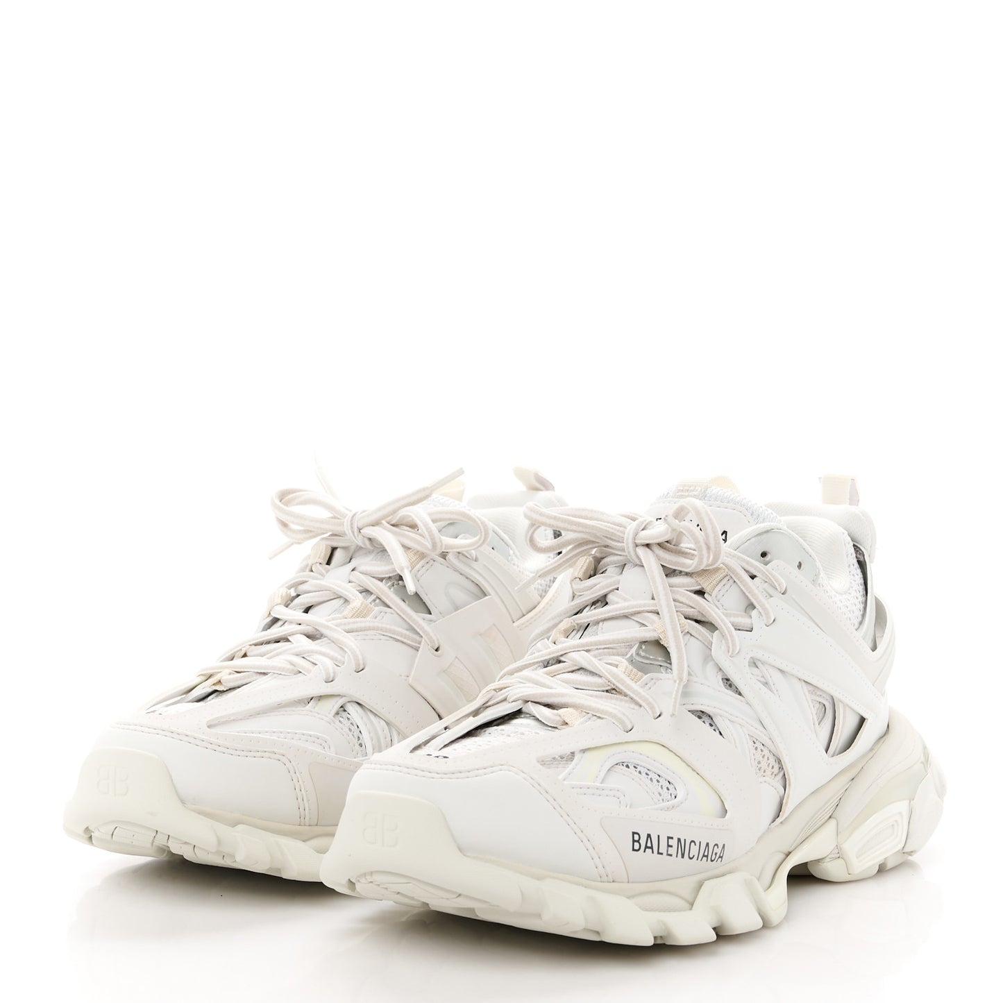 Rubber Mesh Fabric Monocolor Recycled Sole Womens Track Sneakers 38 White