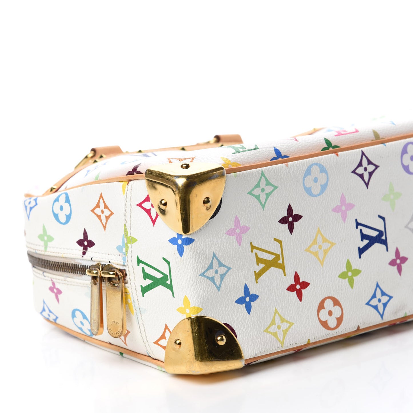 Monogram Multicolor Trouville White