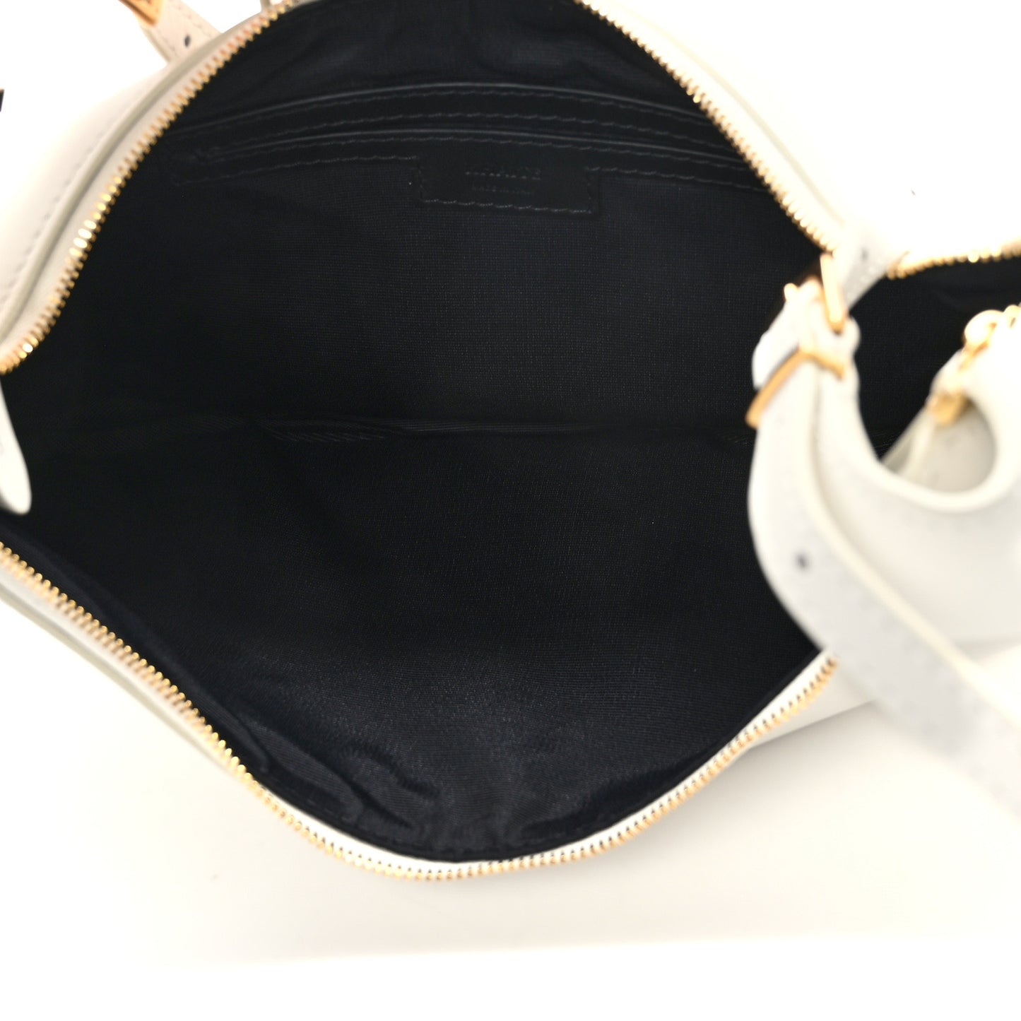 Smooth Calfskin Alessia Hobo White