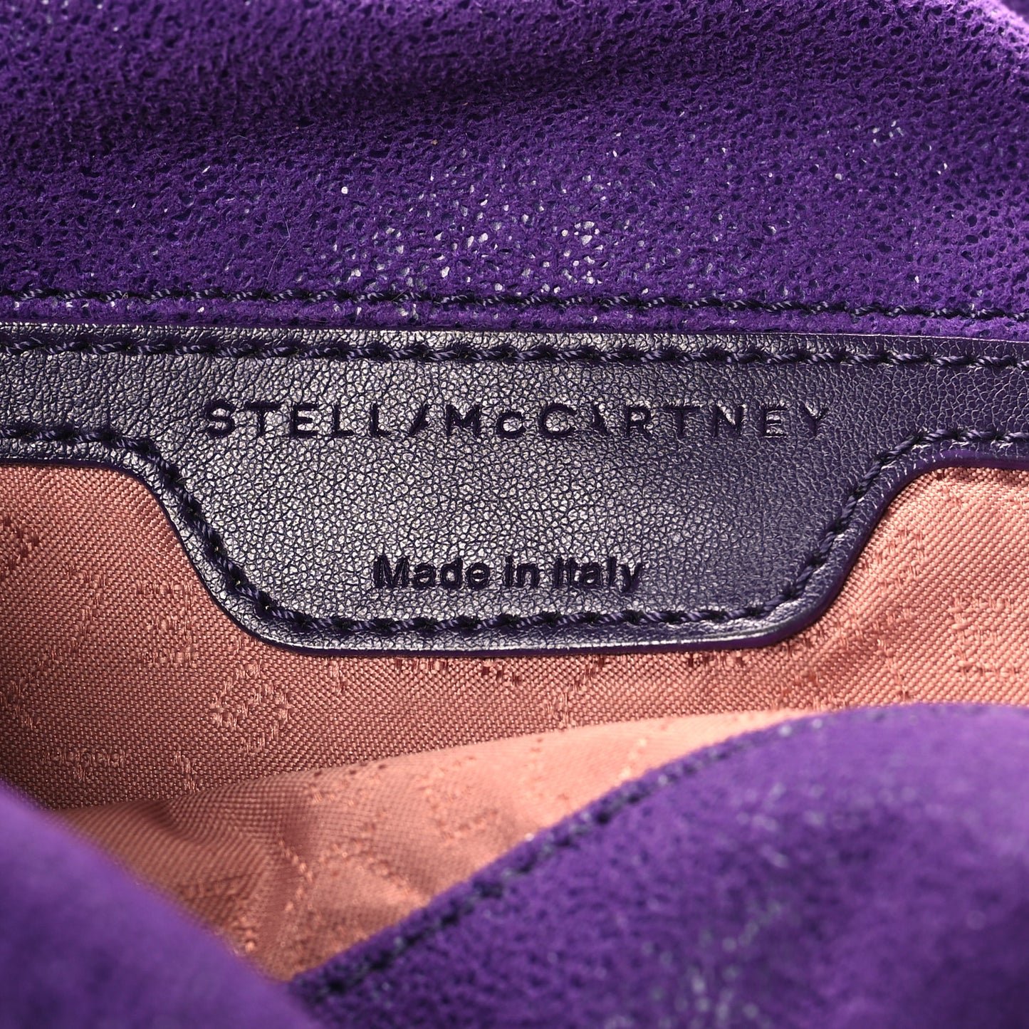 Shaggy Deer Mini Falabella Tote Bright Purple