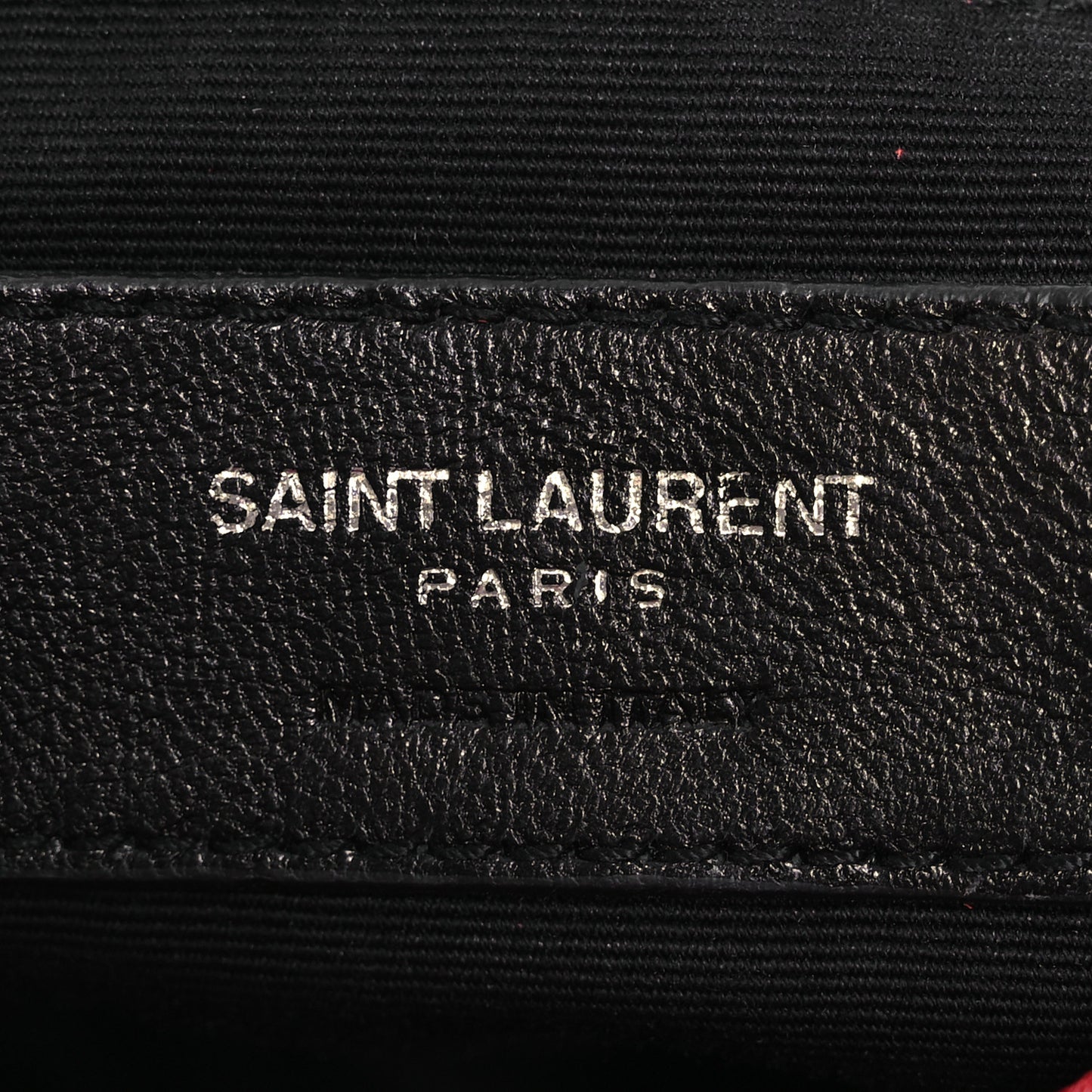 Lambskin Monogram Lou Belt Bag Red