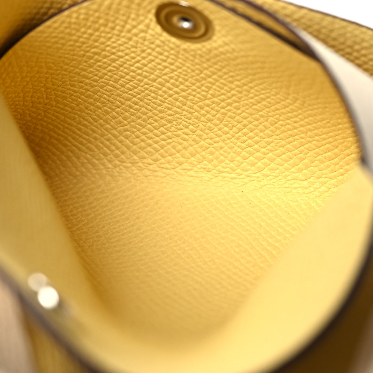 Epsom Verso Calvi Duo Card Case Nata Jaune Poussin