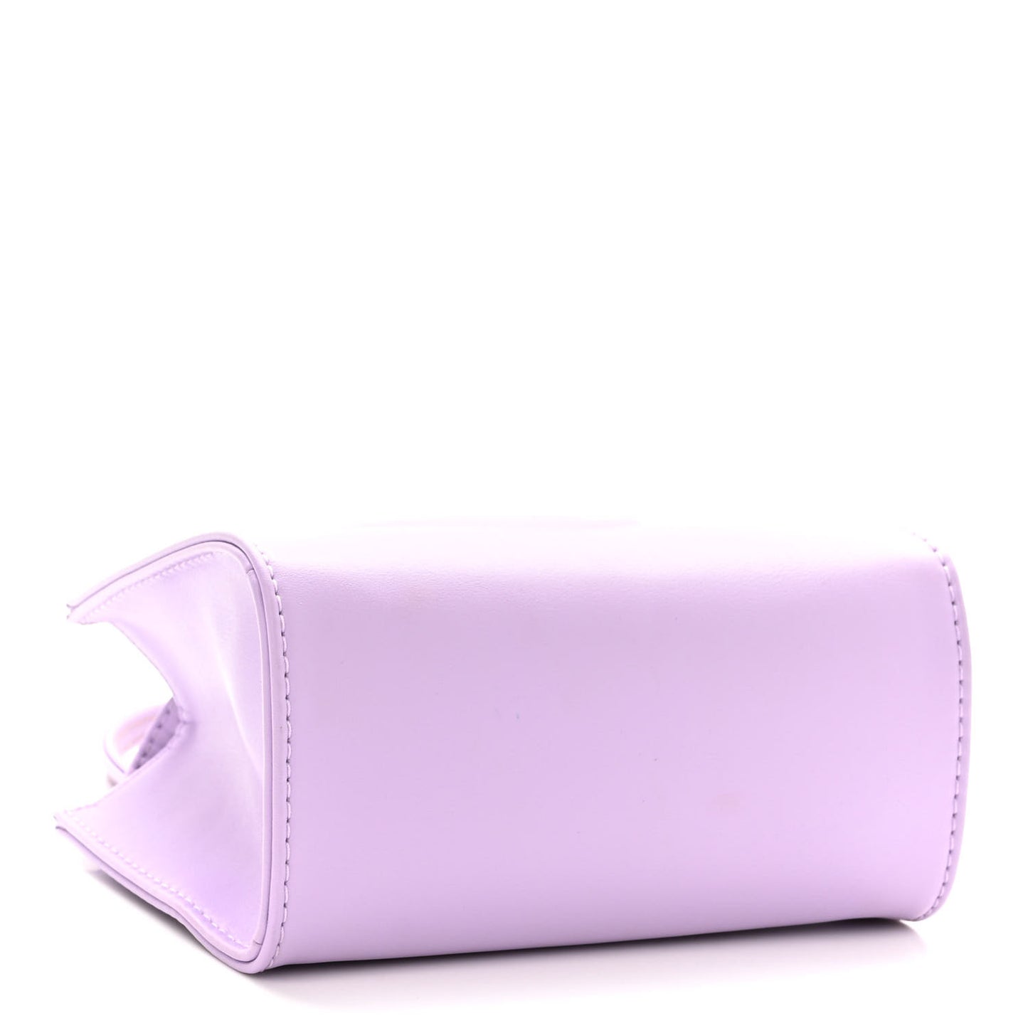 Vegan Leather Small Shopping Bag Lavender