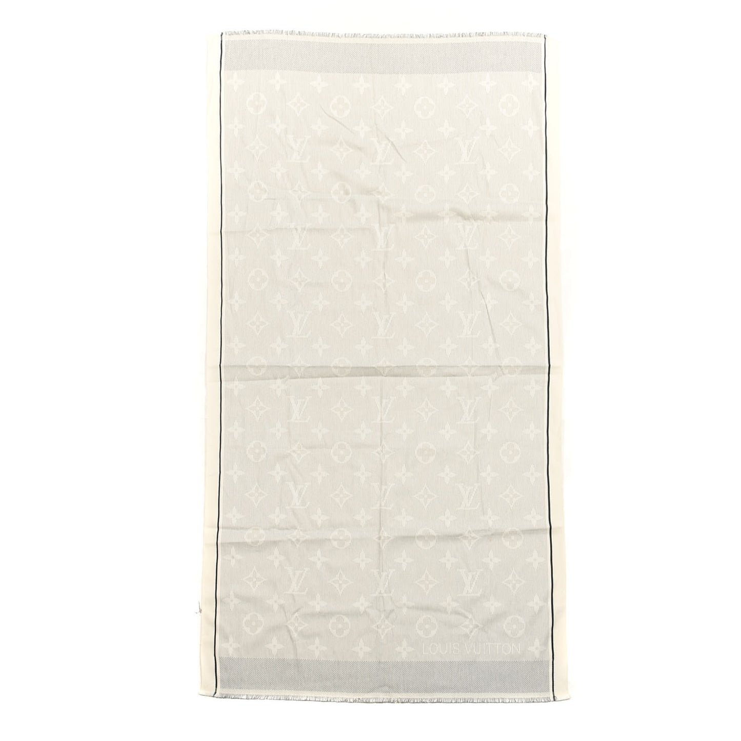 Cotton Sunnygram Fouta Black White