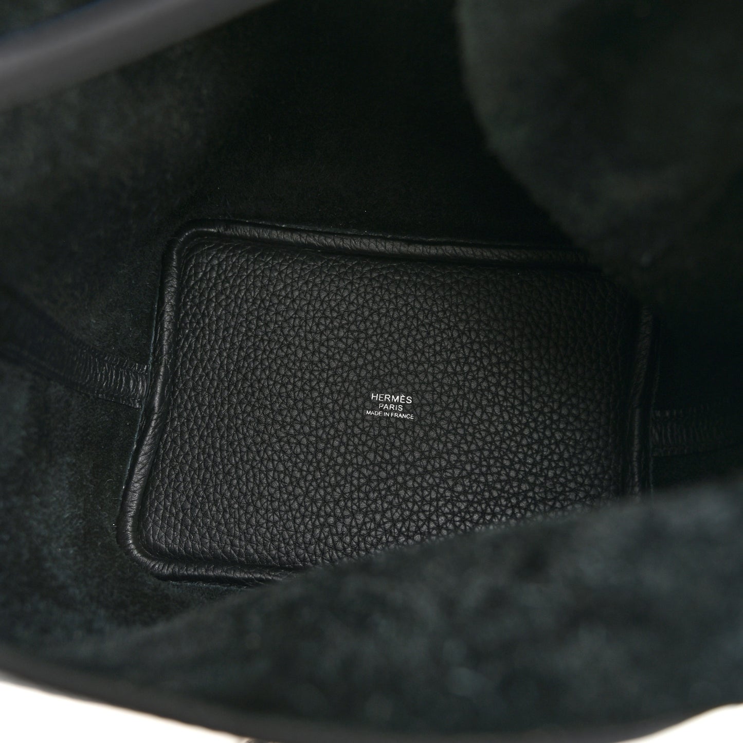 Taurillon Clemence Picotin Lock 18 PM Black