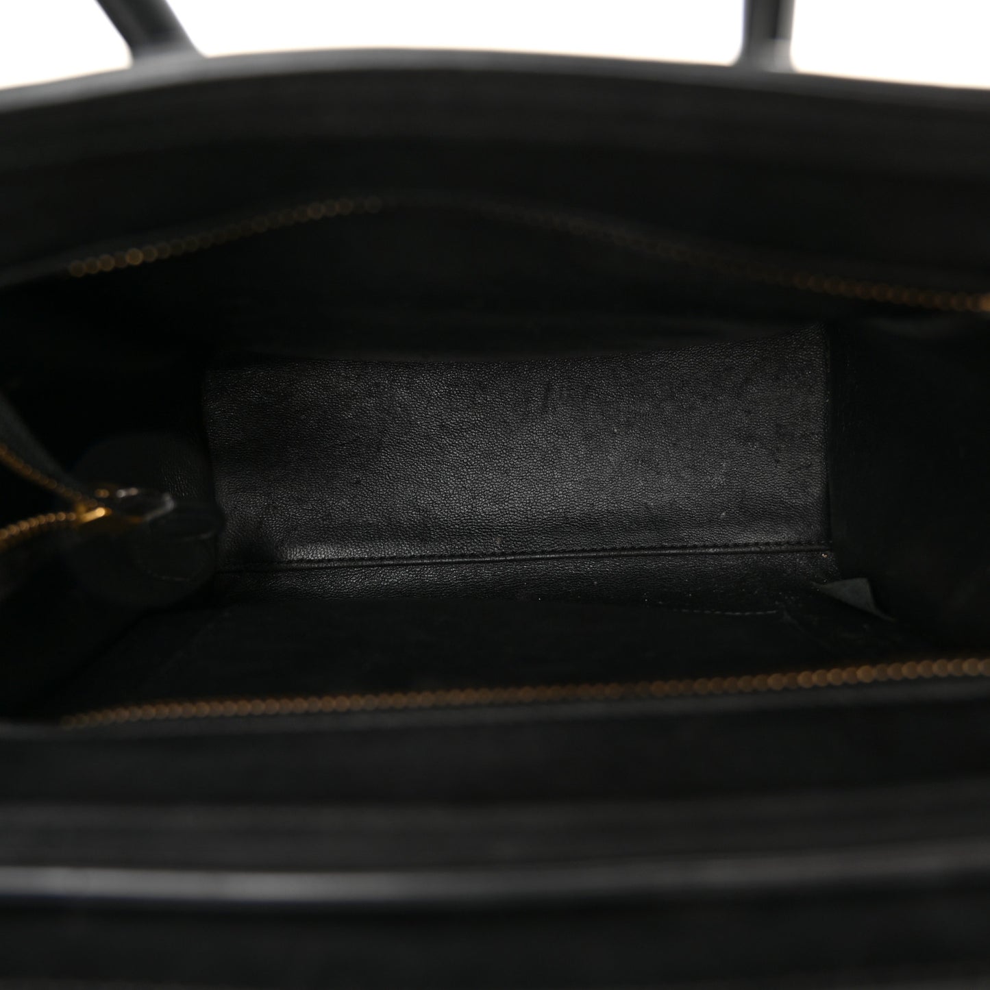 Smooth Calfskin Nano Luggage Black