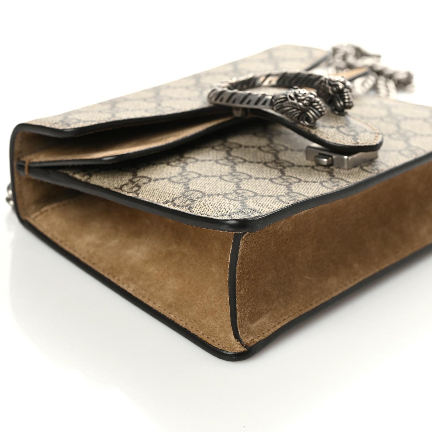 Gucci GG Supreme Monogram Mini Dionysus Shoulder Bag Taupe 5 of 10