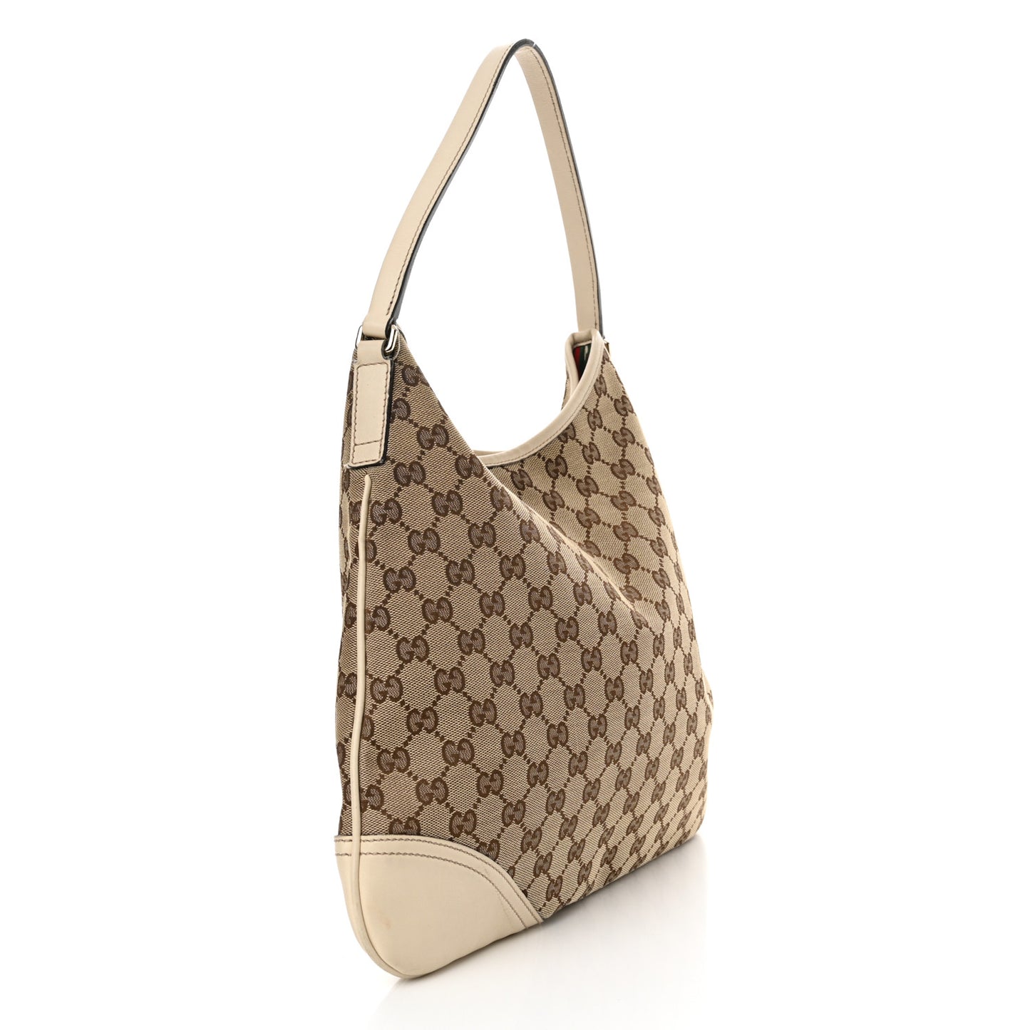 Monogram Medium New Britt Hobo Off White