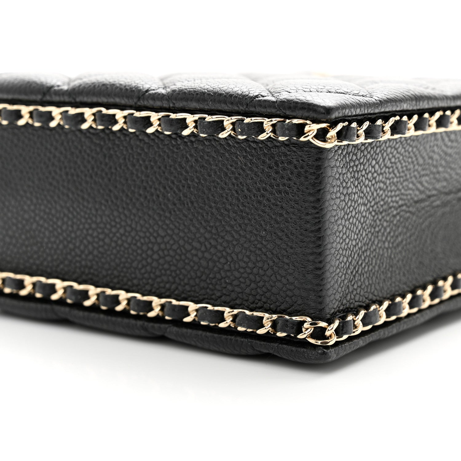 Chanel Caviar Quilted Evening Box Bag Black 9 of 9