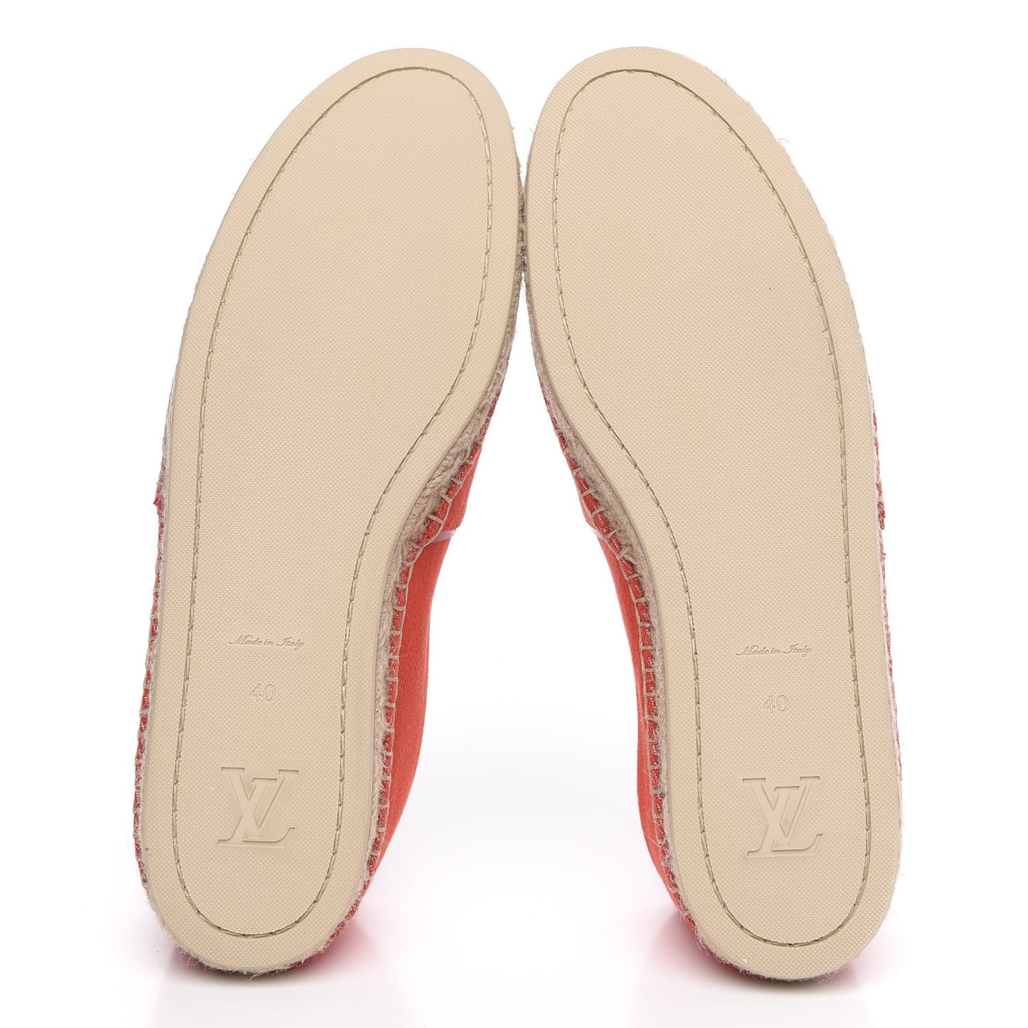 Canvas Waterfall Espadrille 40 Rouge