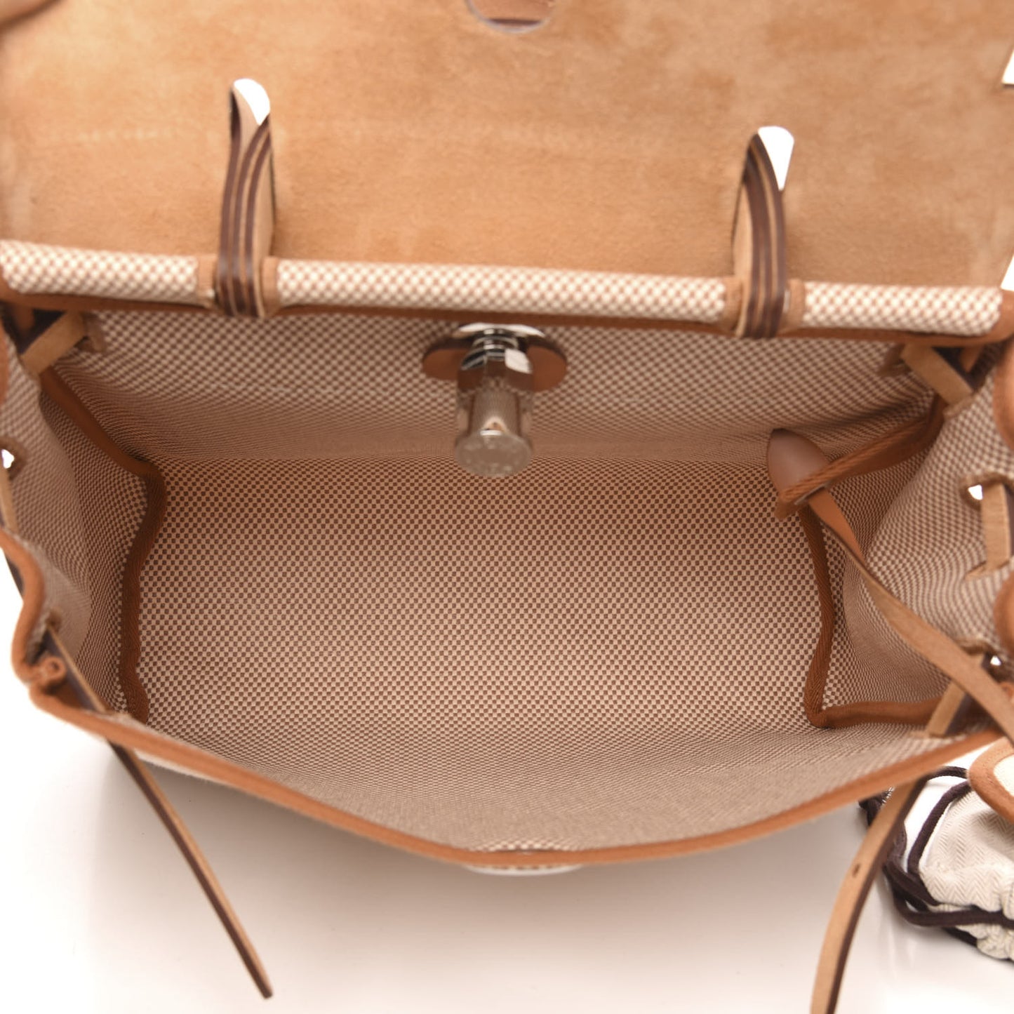 Vache Hunter Criss Viking Herbag Zip Retourne 31 PM Ecru Beige Naturel