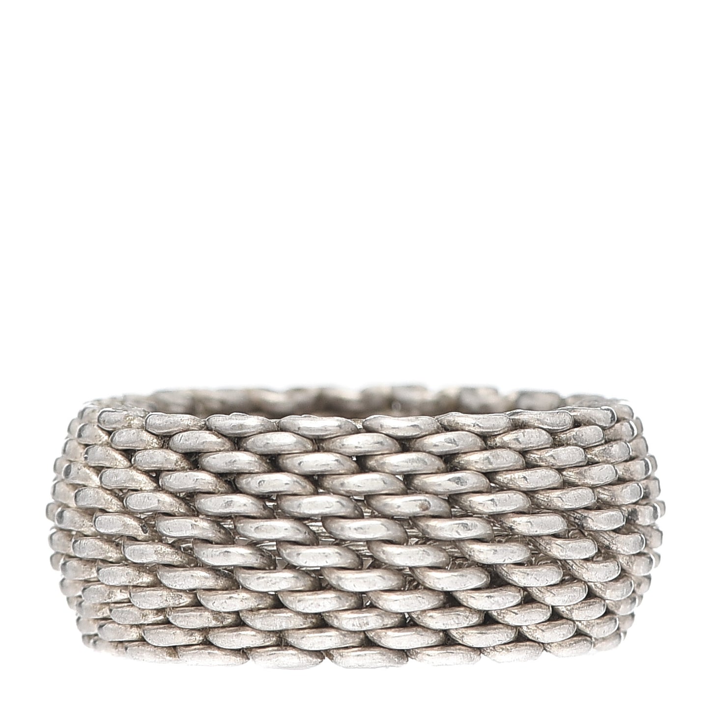 Sterling Silver Somerset Mesh Ring 52 6