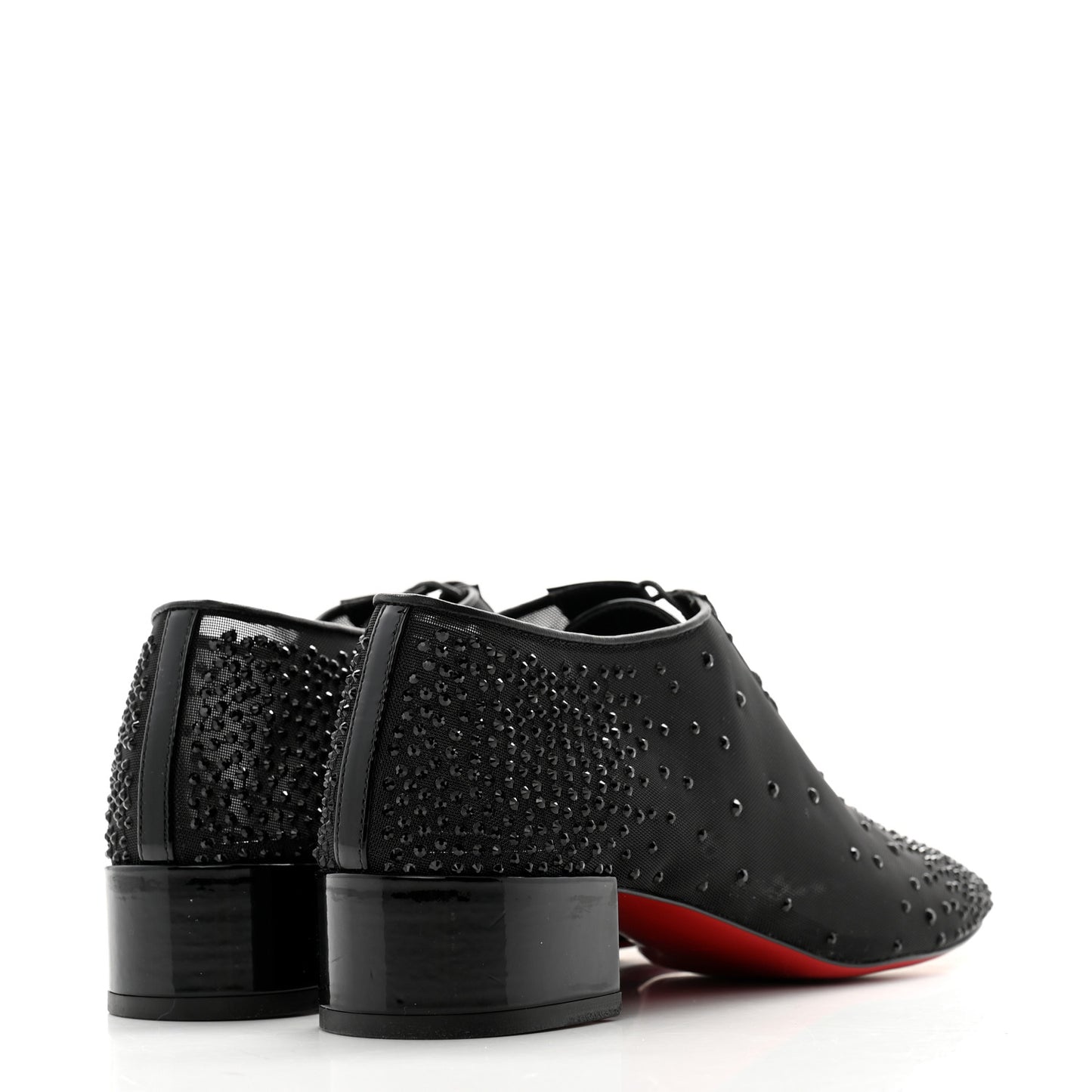 Rete Patent Strass Degraginzbar 30 Derby Oxfords 41 Black
