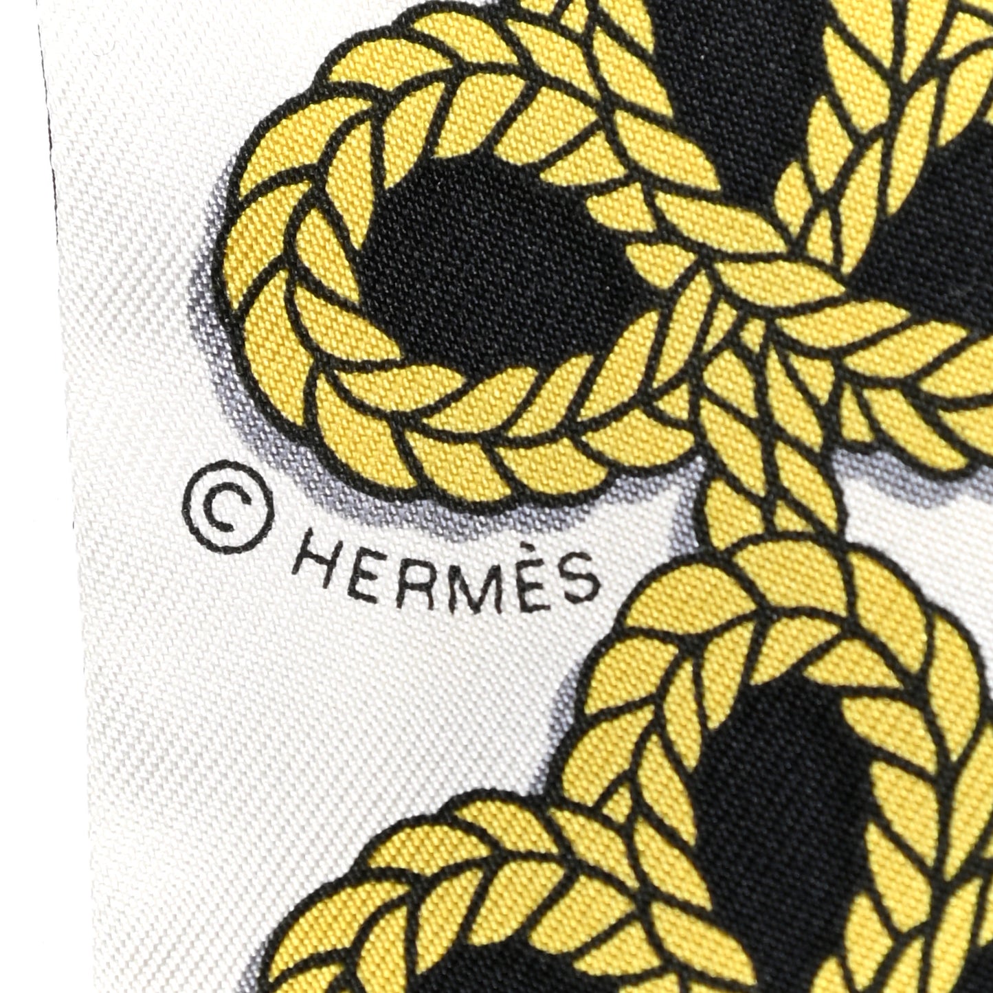 Silk Galons Et Brandebourg Twilly Black Gold White