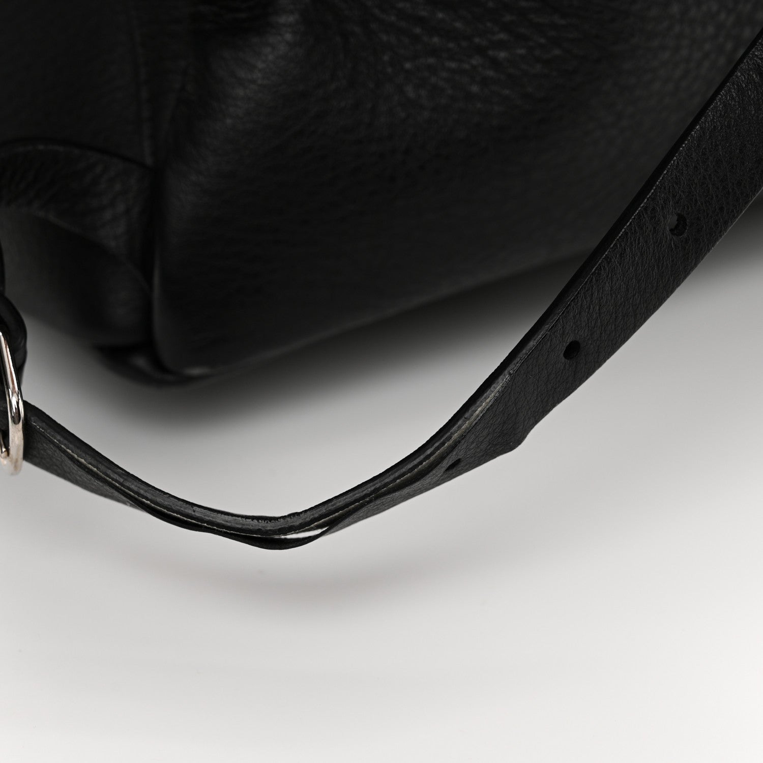 Balenciaga Calfskin Logo Small Everyday Backpack Black White 12 of 14