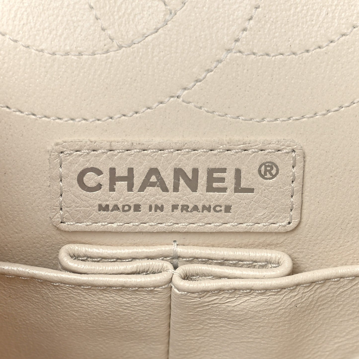 Aged Calfskin Lucky Charms 2.55 Reissue 225 Flap Ivory