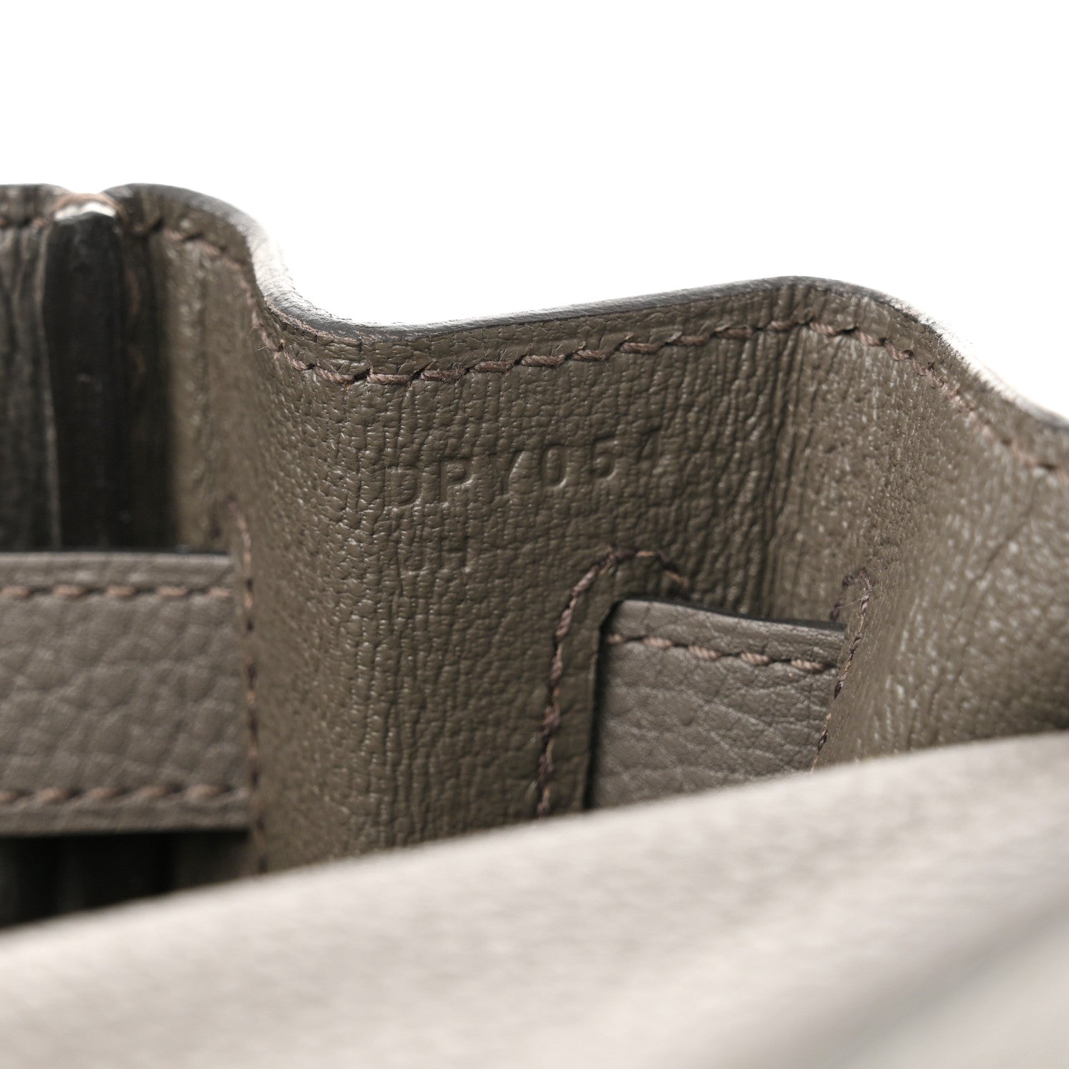 Hermes Togo Kelly Retourne 32 Etain 7 of 11