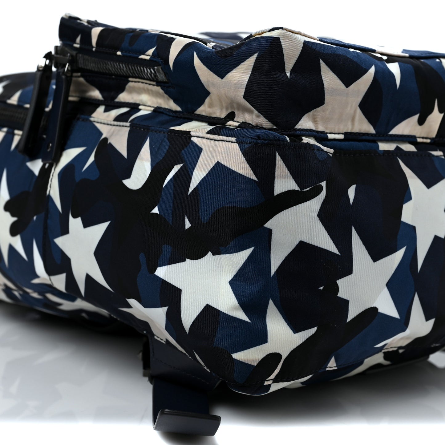 Nylon Camustars Backpack Navy Multicolor