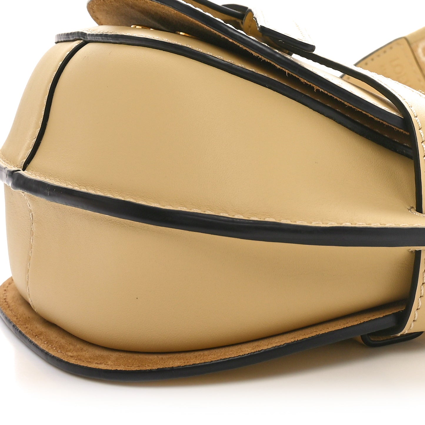 Calfskin Jacquard Mini Gate Dual Bag Butter