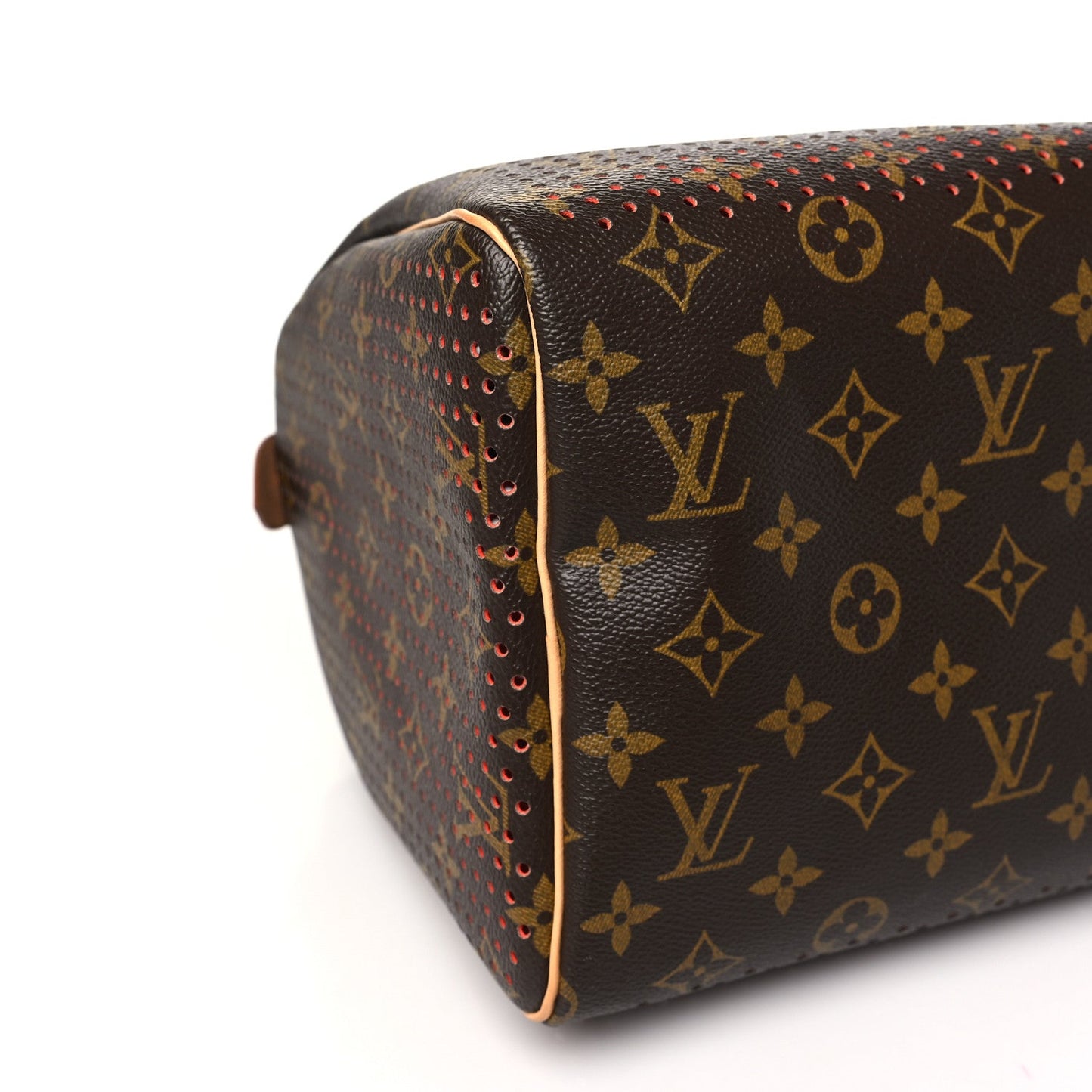 Monogram Perforated Speedy 30 Orange
