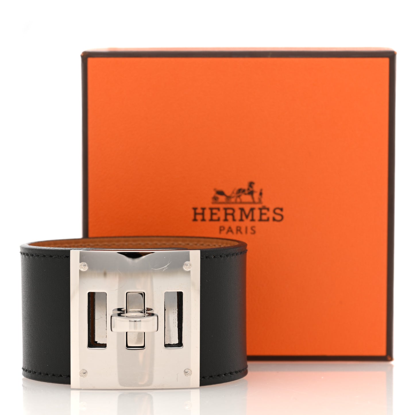 Box Kelly Dog Bracelet Black