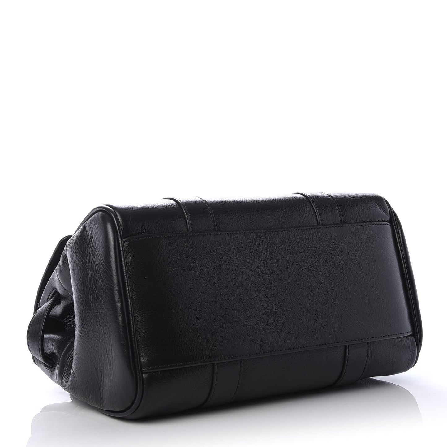 Natural Vegetable Tanned Small Bayswater Black