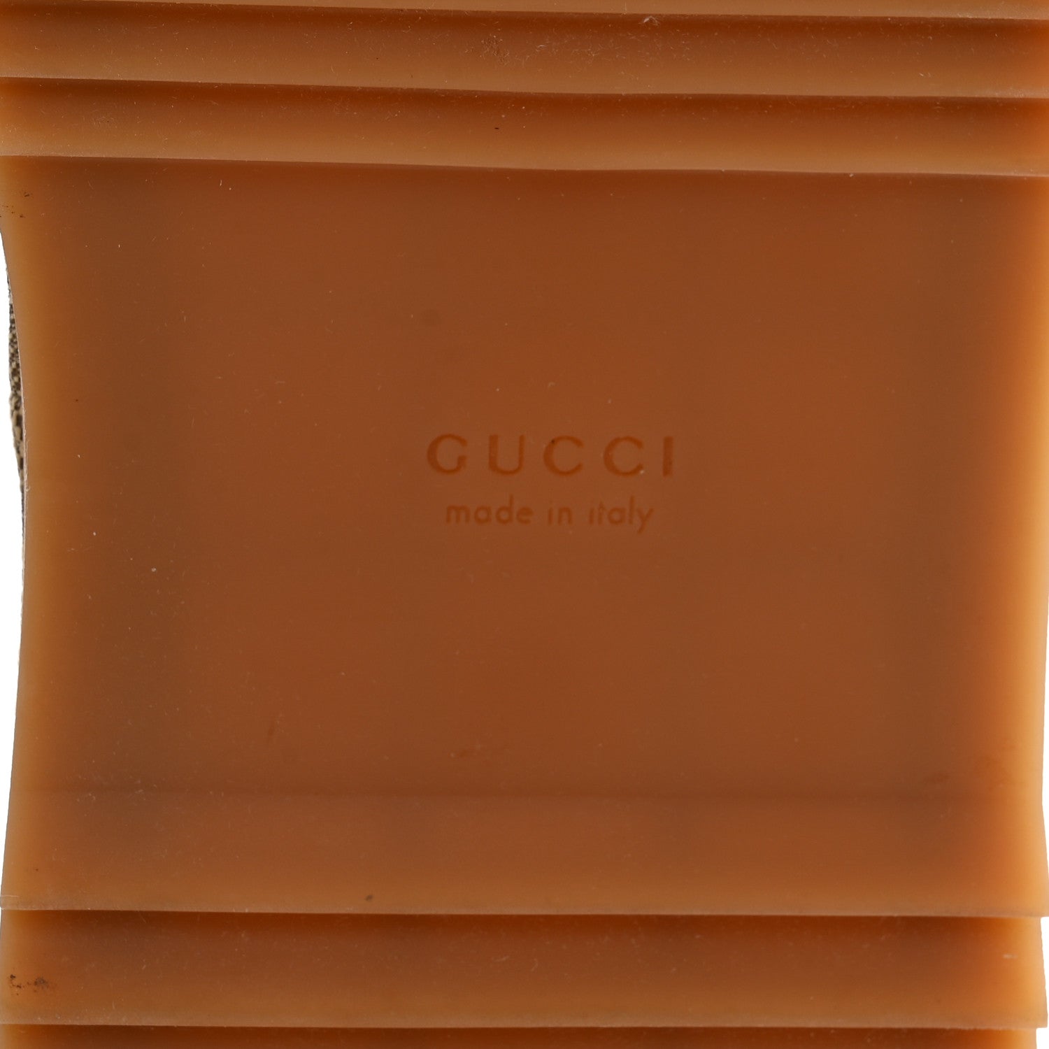 Gucci Monogram Jumbo GG Angelina Platform 55mm Slide Sandals 37 Beige 7 of 11