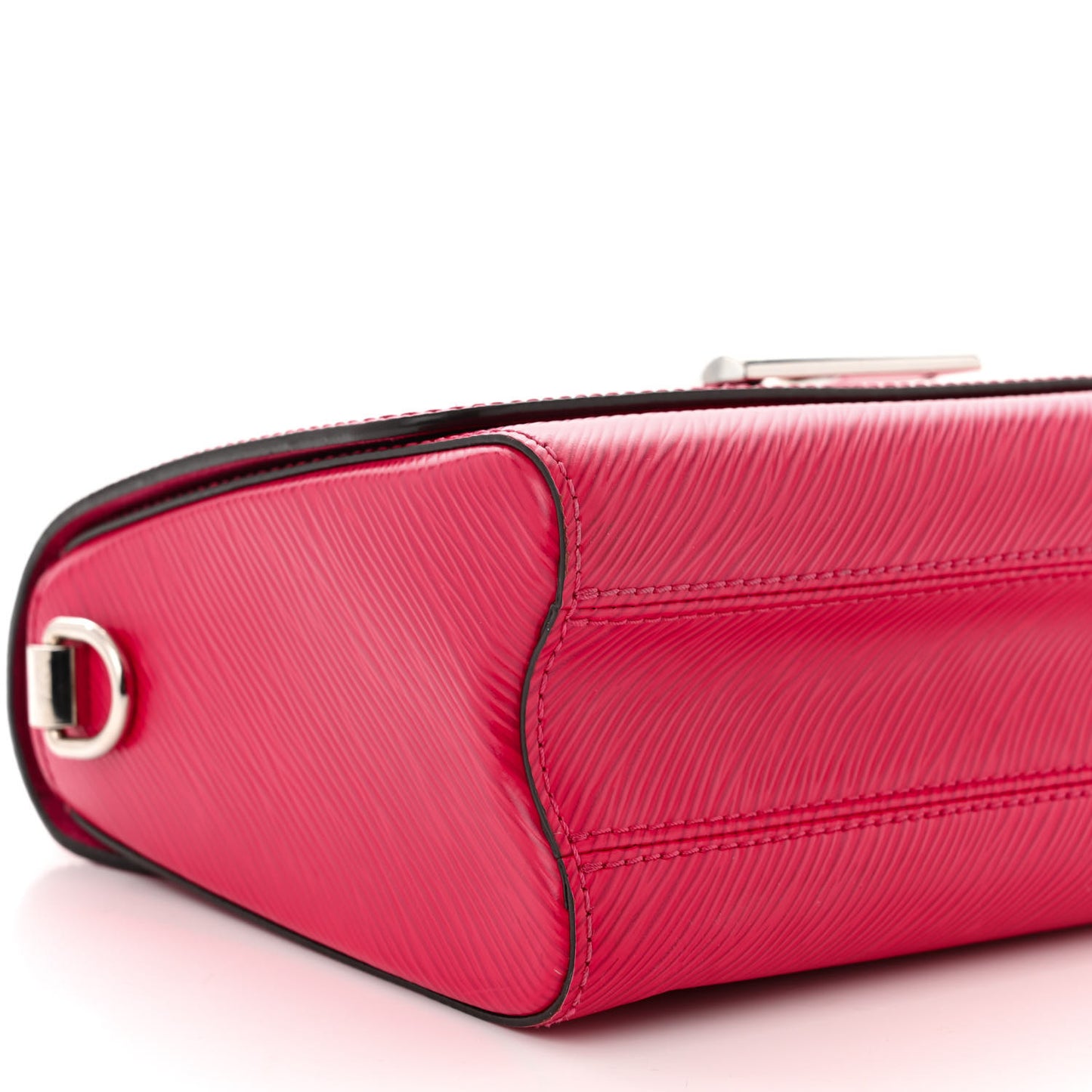 Epi Twist Short Handle Shoulder Bag Fuchsia