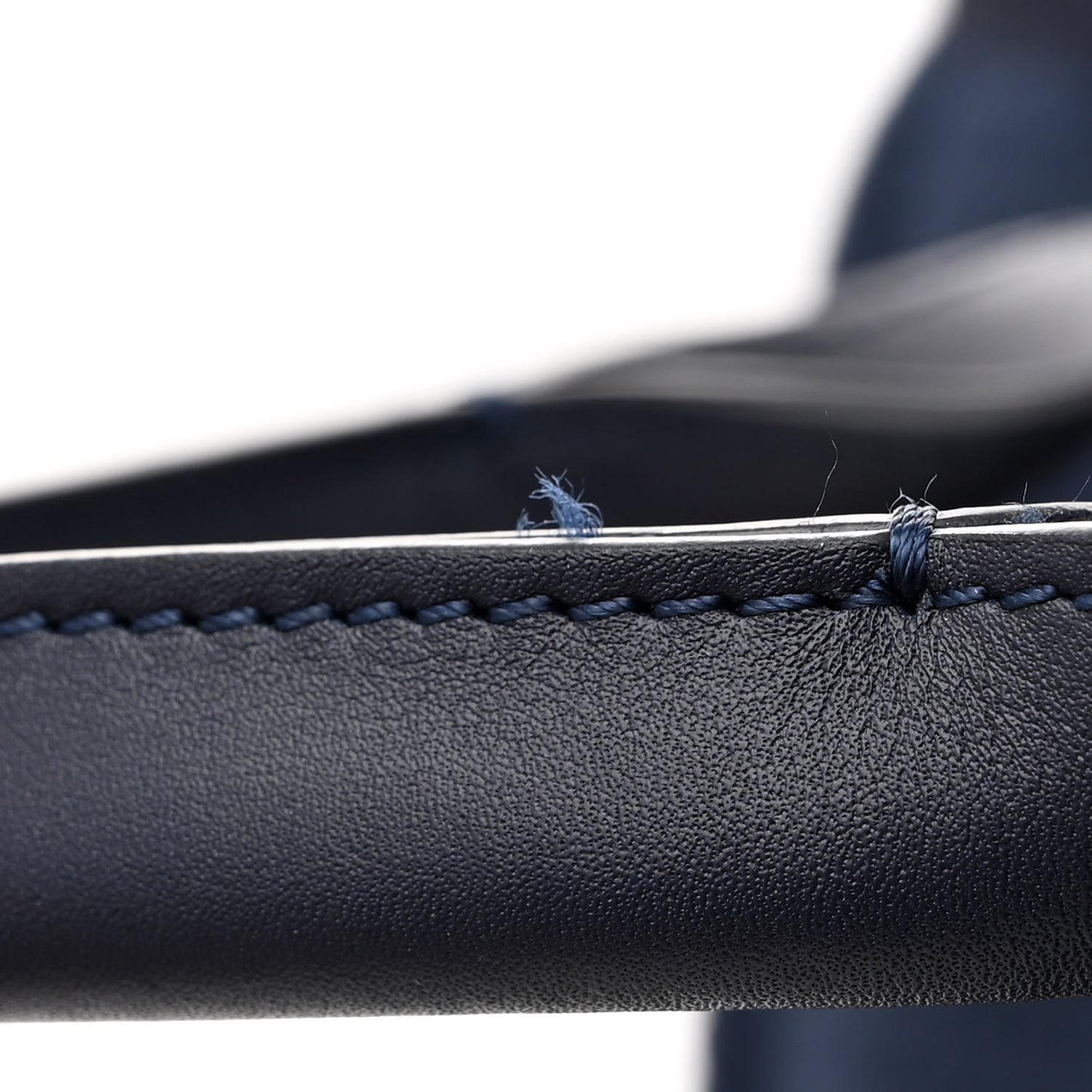 Mixed Fibers Small Deauville Tote Navy