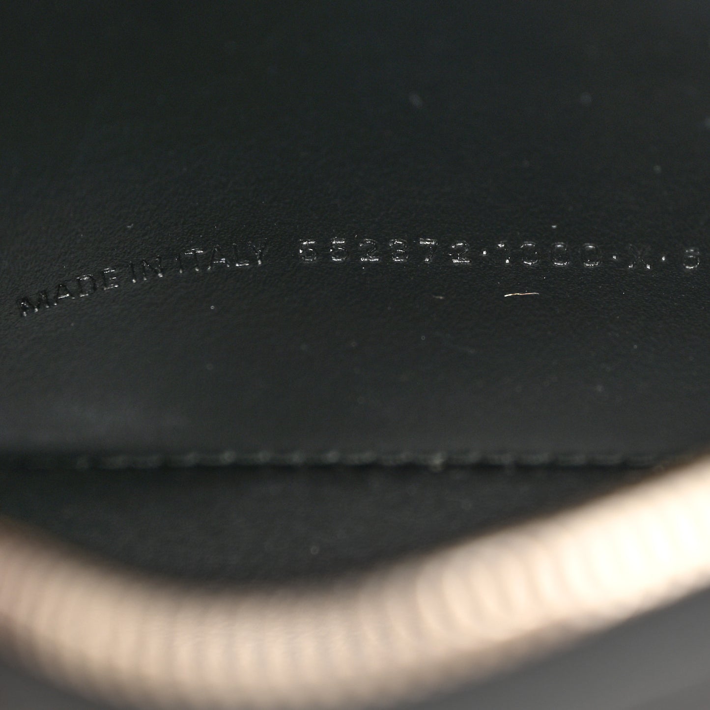 Calfskin Logo XS Everyday Camera Bag Black
