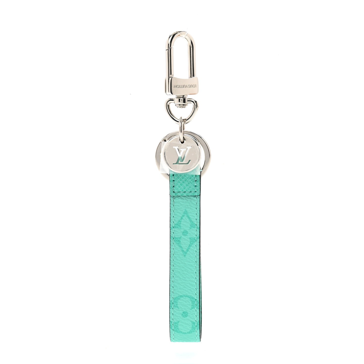 Louis Vuitton ミントグリーン キーホルダー Louis Vuitton Monogram Slim Dragonne Bag Charm Key Holder