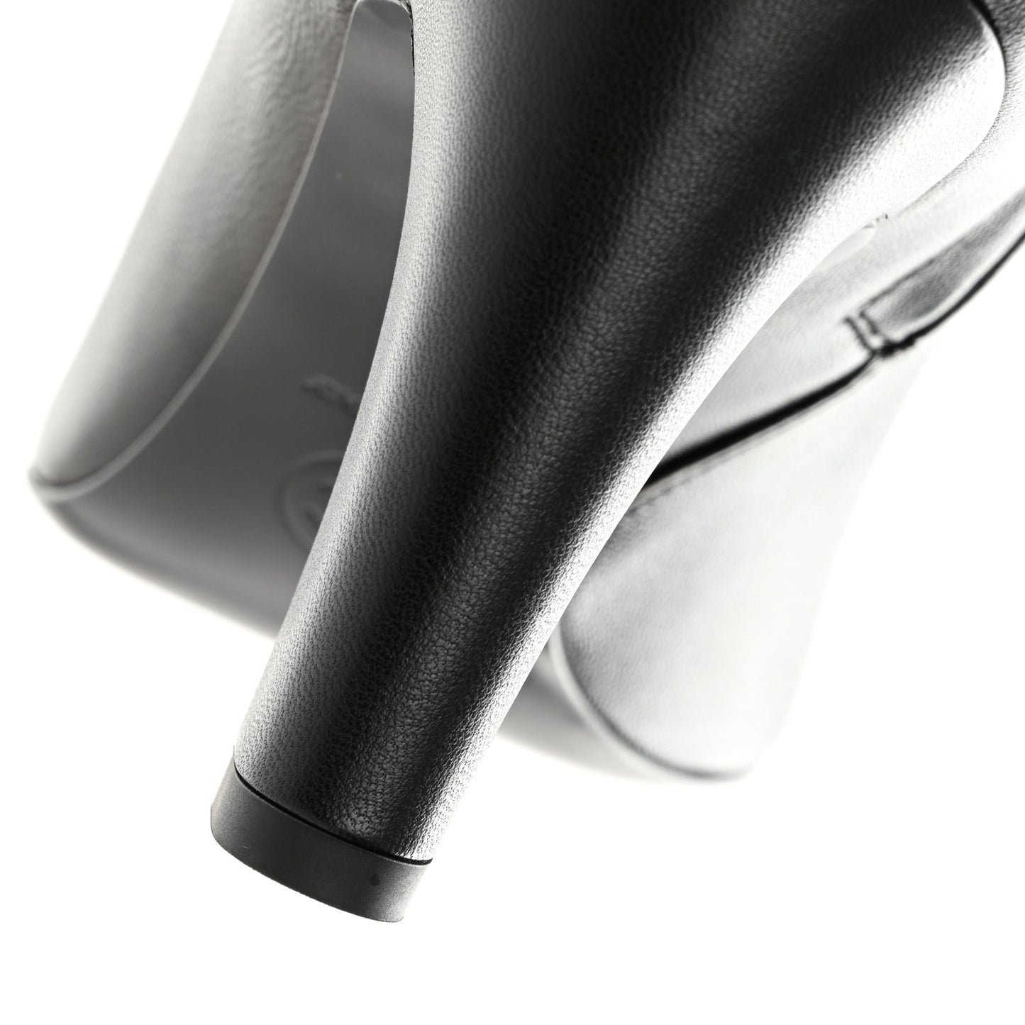 Lambskin High Boots 37 Black