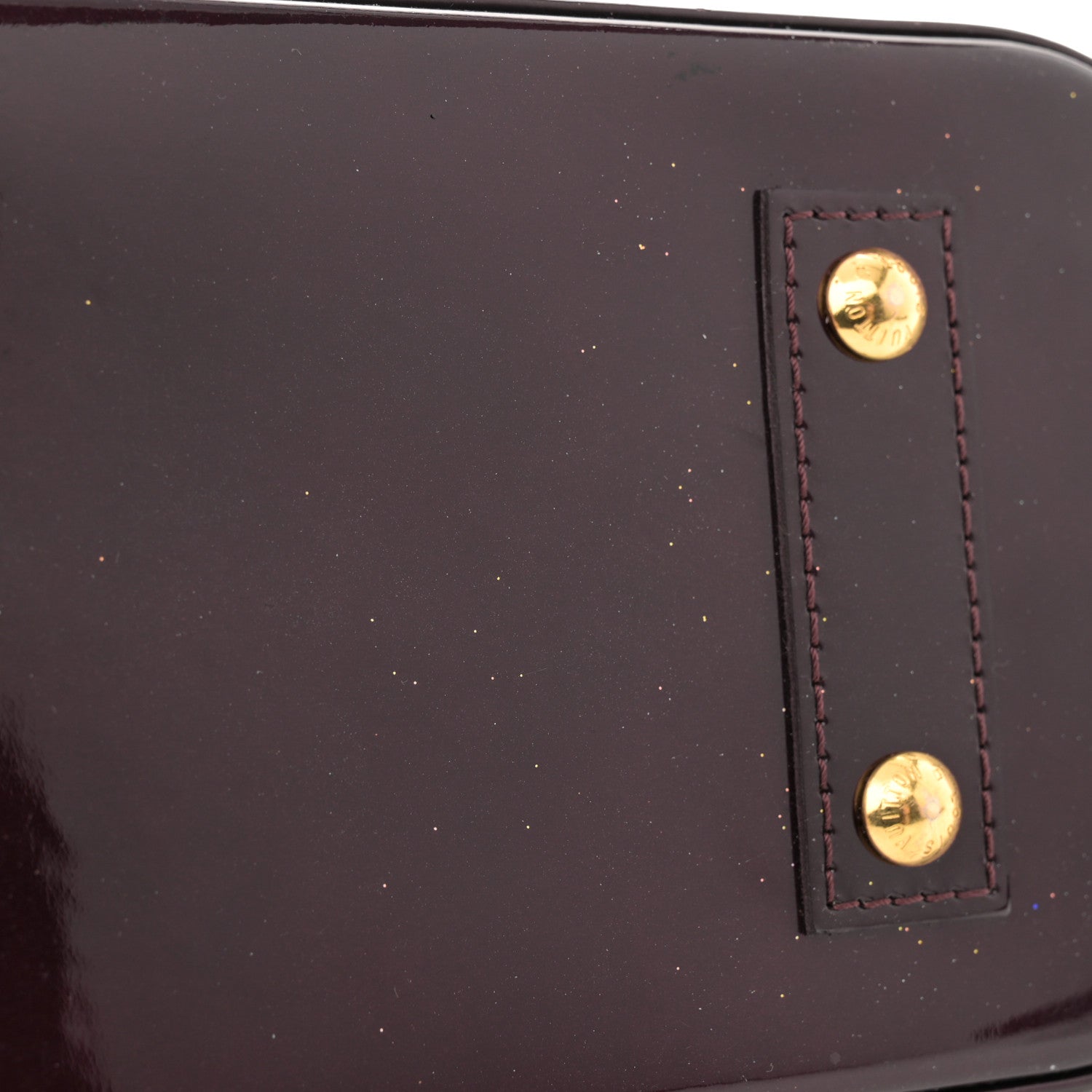 Louis Vuitton Vernis Alma BB Amarante 10 of 11