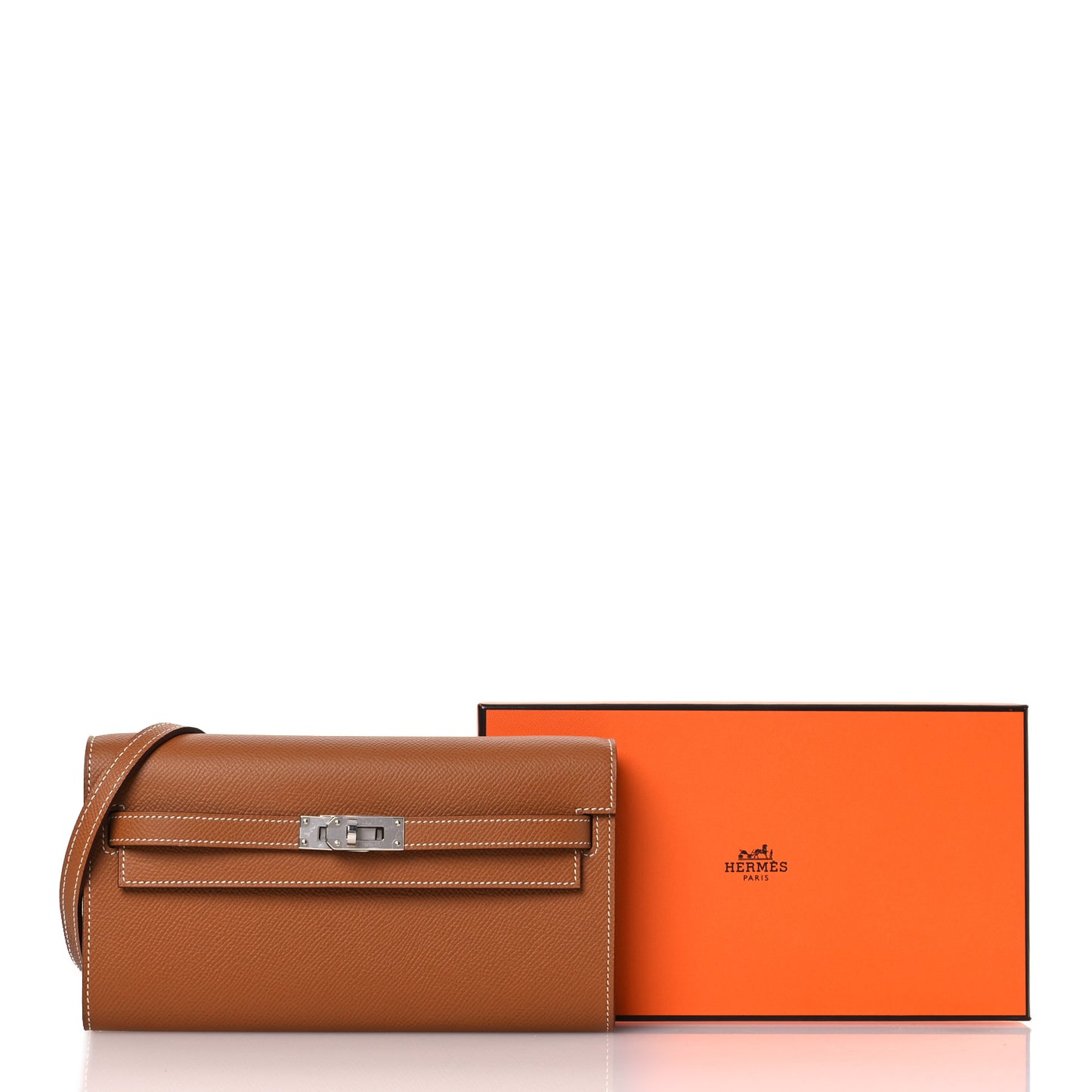 Epsom Kelly Wallet To Go Gold